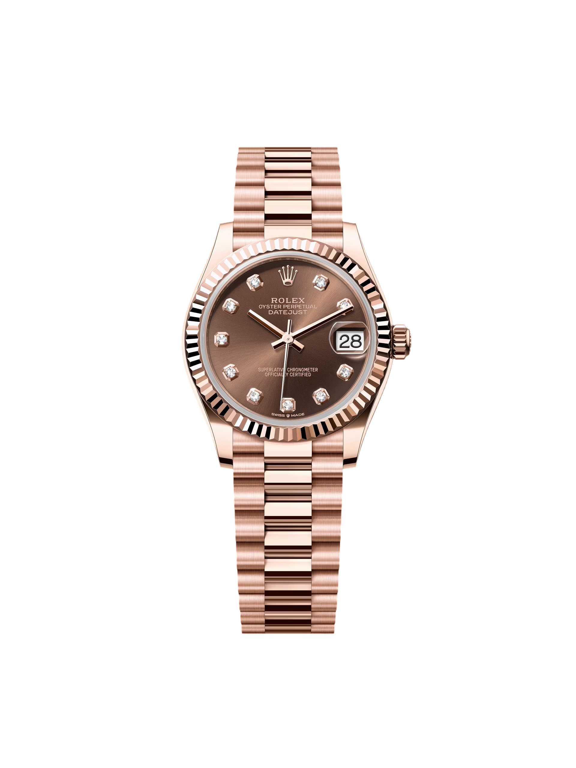 RLX Datejust m278275-0010 Chocolate 31mm Dial