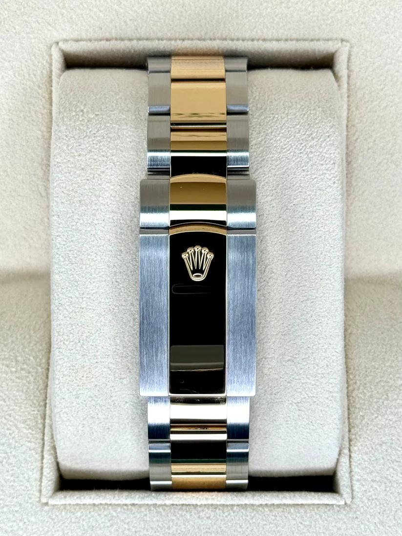 RLX  Sky-Dweller 42mm 336933-0005/0006 Two-Tone Yellow Gold White Dial Oyster