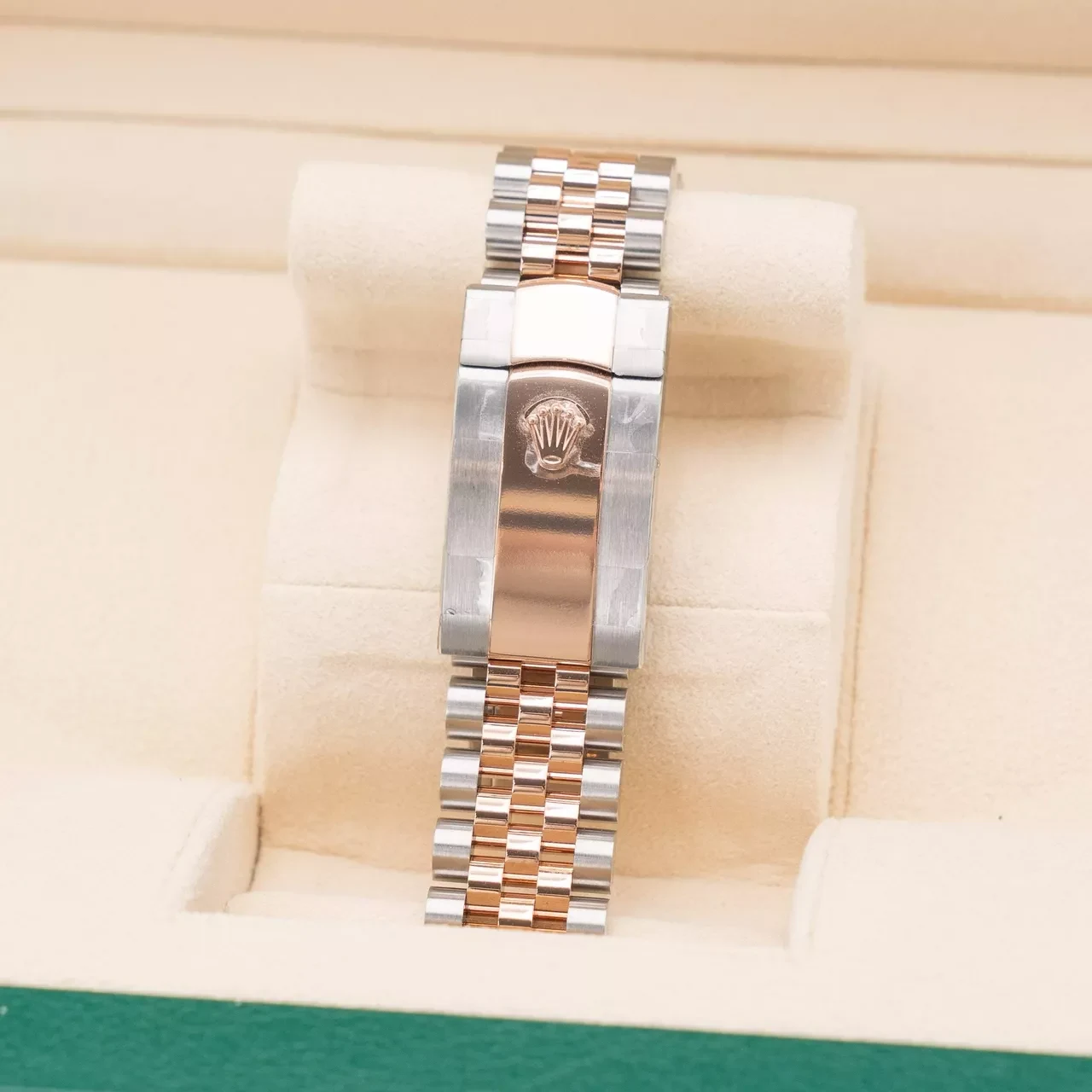 RLX Datejust 41mm 126301 Sundust Index Oyster Steel and Everose Gold Watch