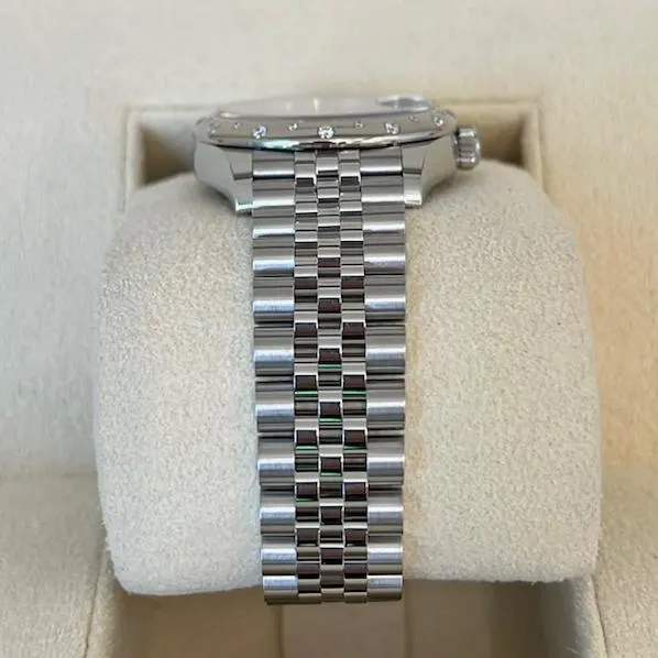 RLX Datejust m278344-0027/0028 Aubergine Diamond Dial 31mm Oyster