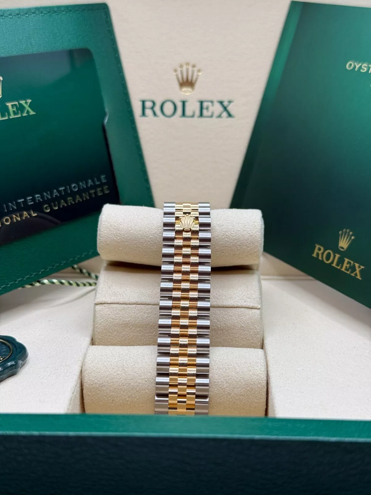 RLX Datejust m278343-0003/0004 Silver Dial Yellow Rolesor Oyster Watch