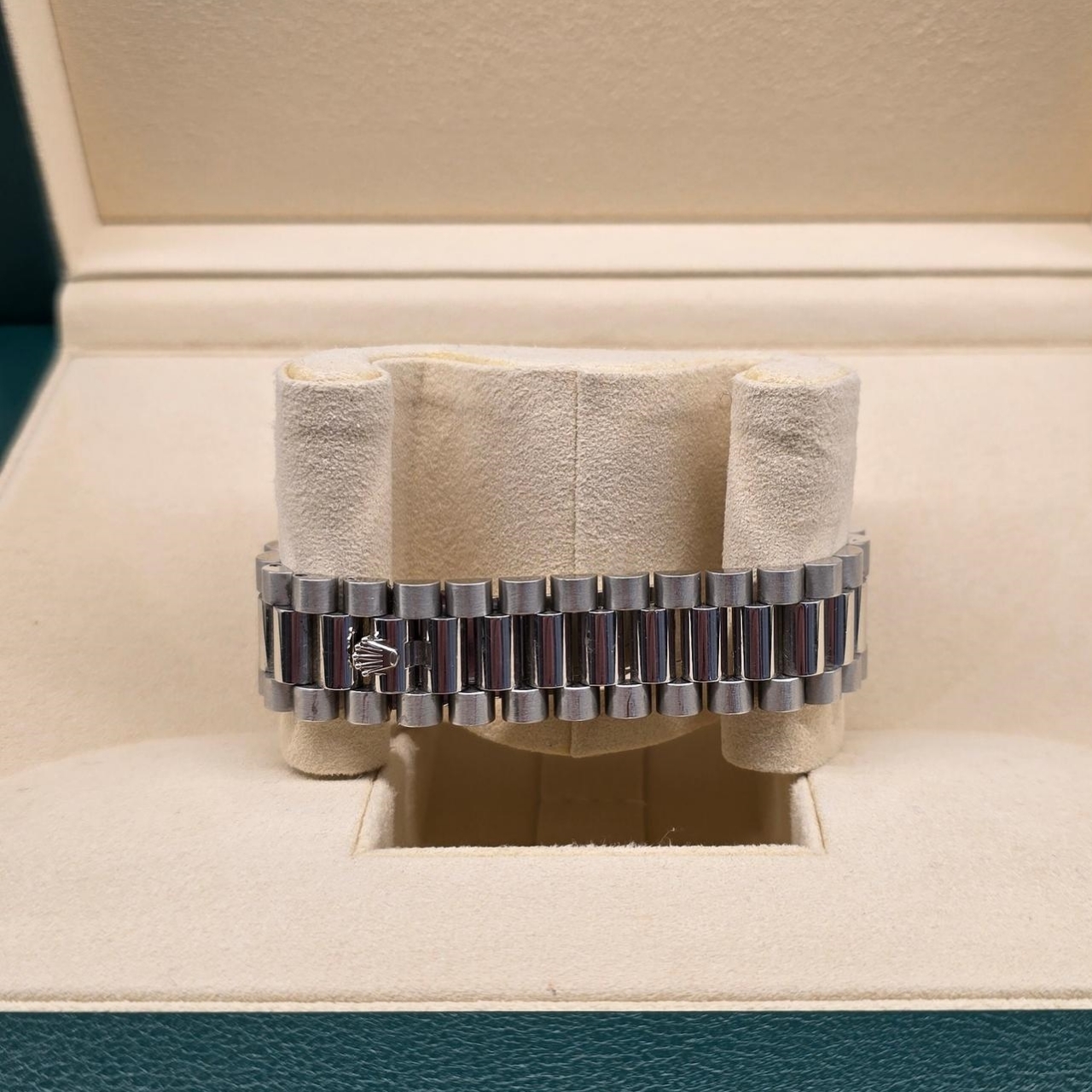 RLX Day-Date 40mm 228396TBR-0002 Ice Blue Diamonds Dial