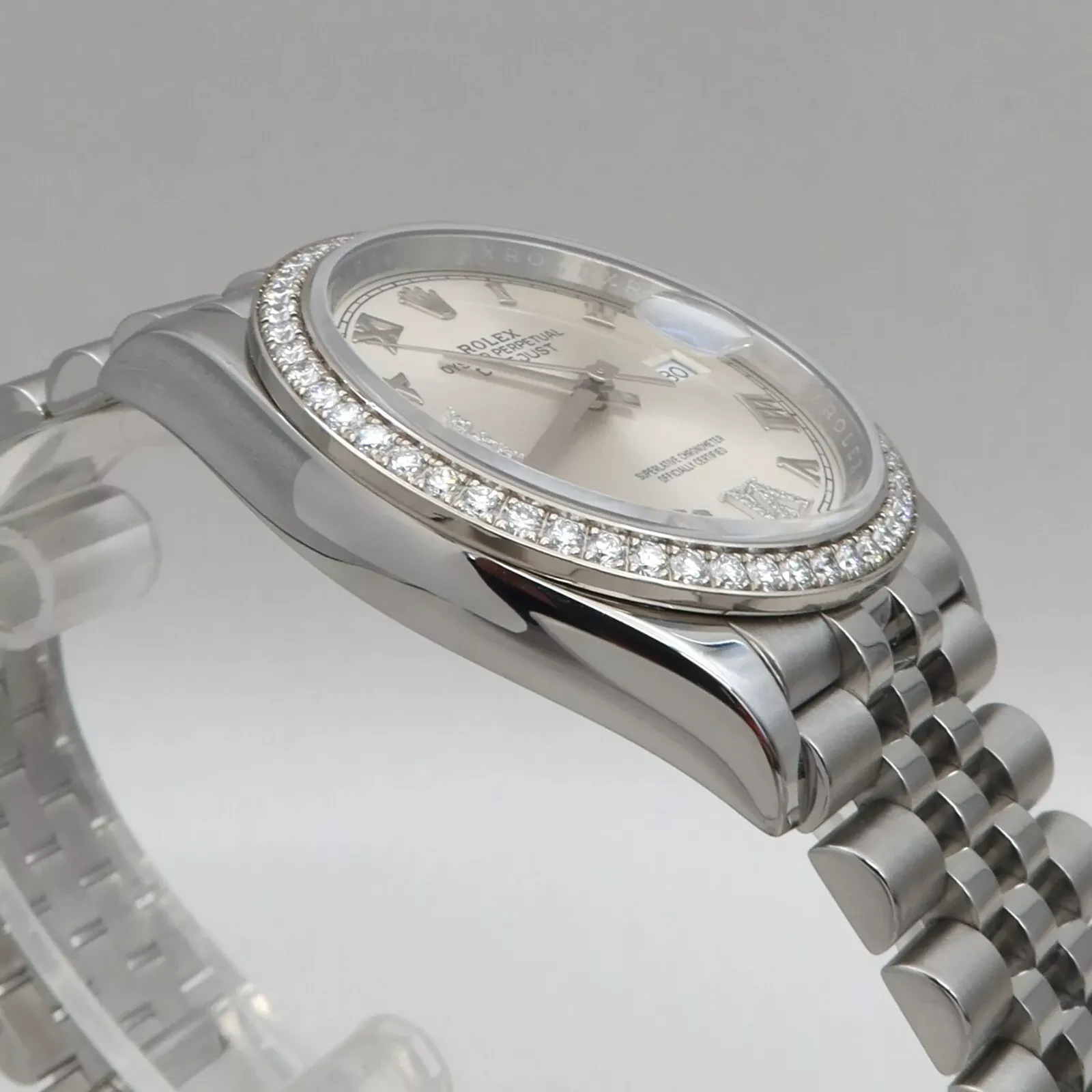 RLX  Datejust 36mm 126284 Silver Dial Jubilee Bracelet