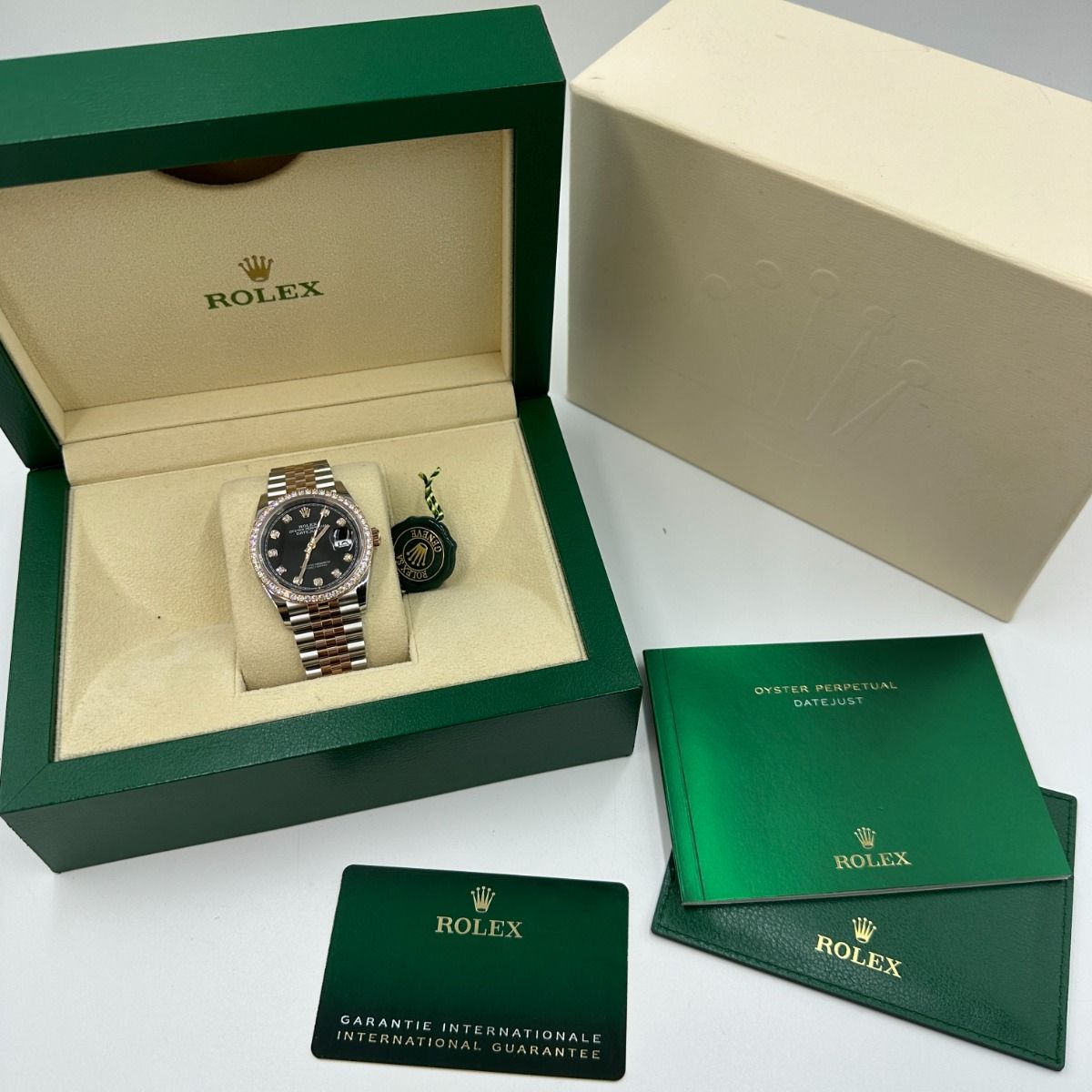 RLX  Datejust 36mm 126281 Black Dial Jubilee Bracelet