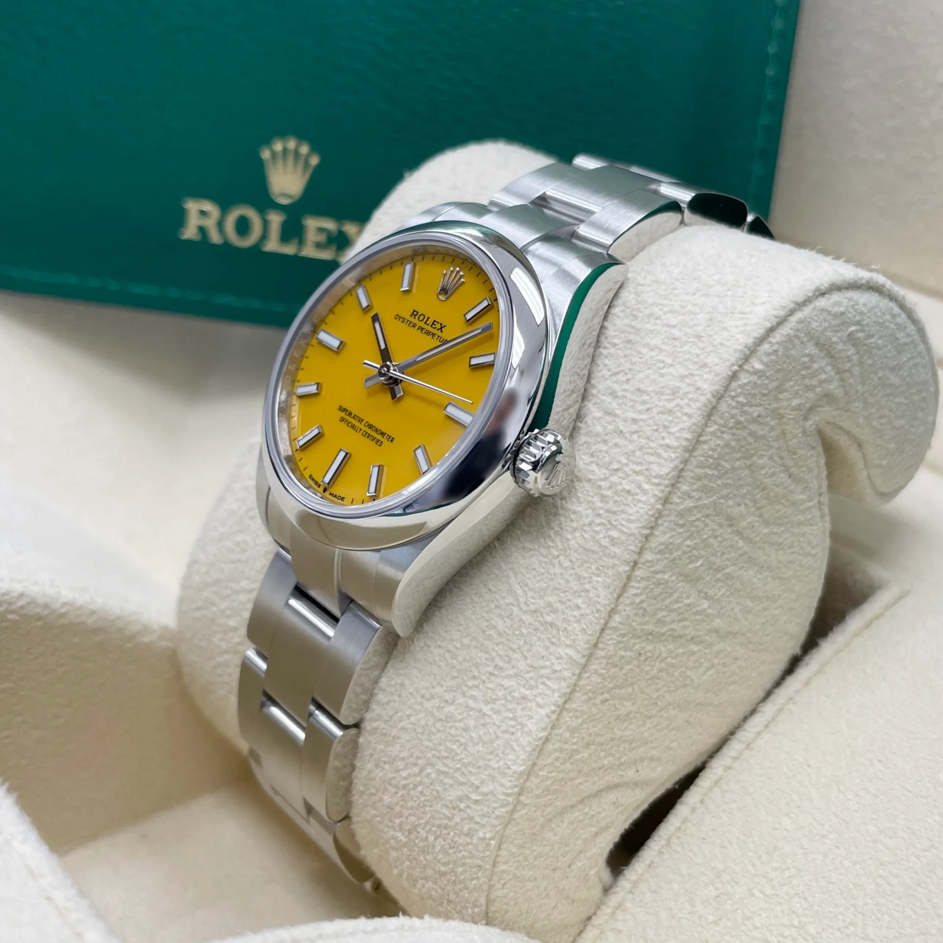 RLX Oyster Perpetual 31mm 277200 Yellow Index