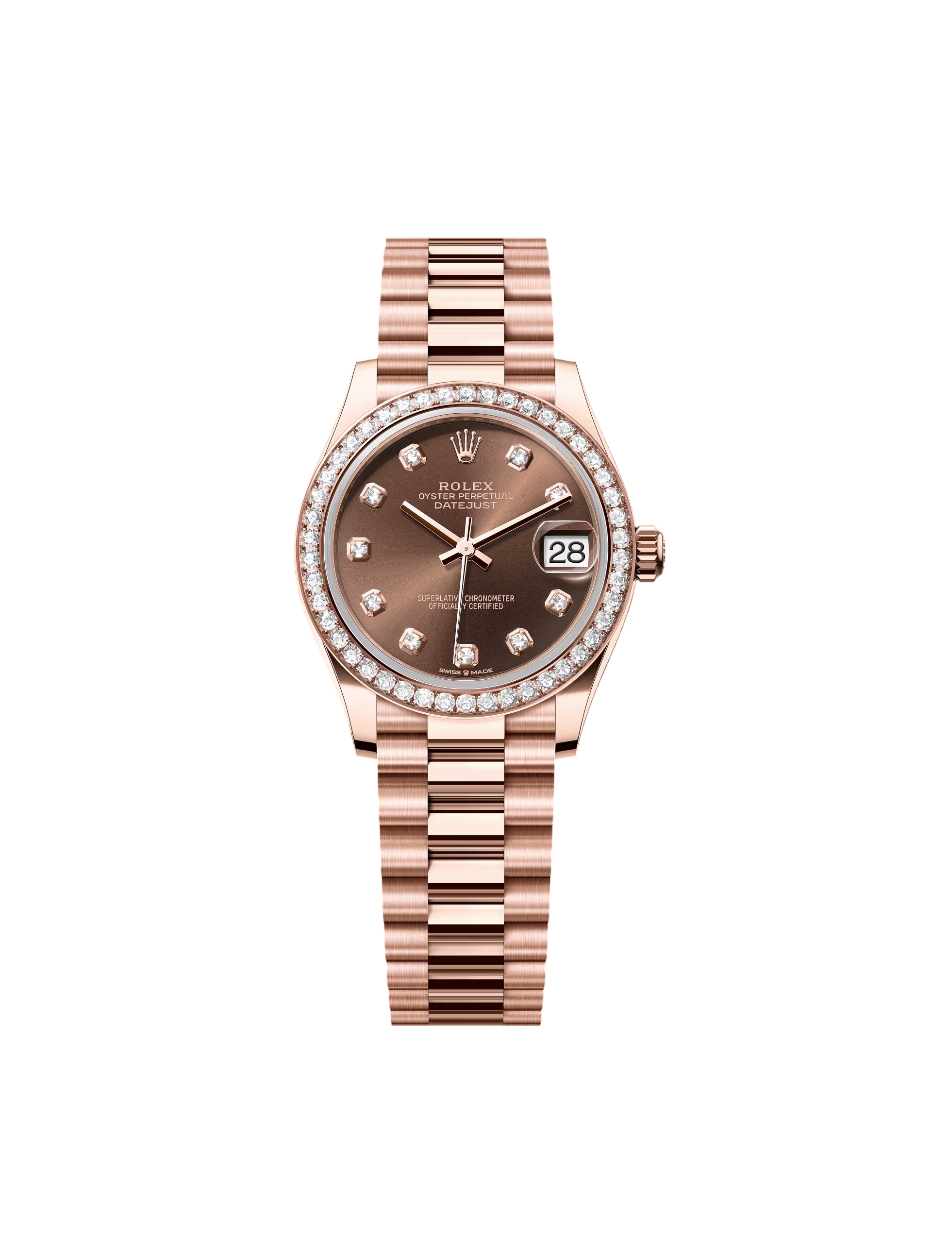 RLX Datejust m278285RBR-0006 Chocolate Dial 31mm