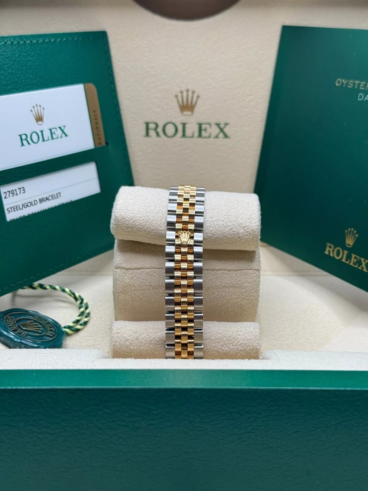 RLX Lady-Datejust 28mm 279173 Silver Roman Dial Oyster Bracelet