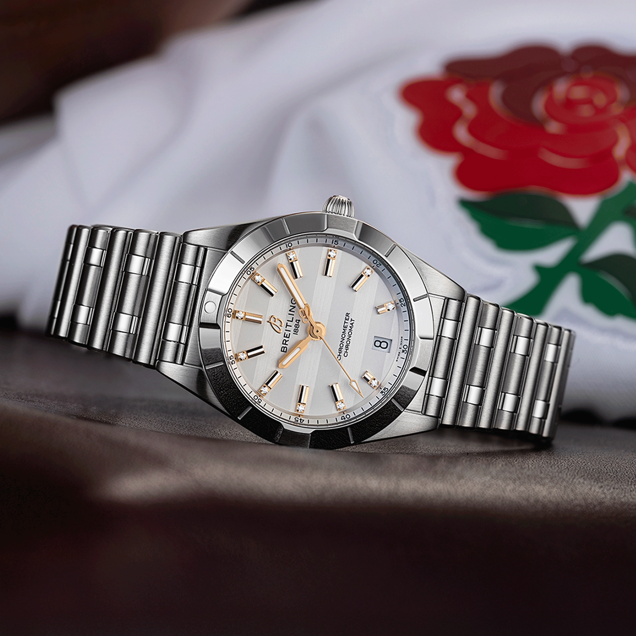 Breitling Chronomat 32mm Six Nations England A773105A1A1A1