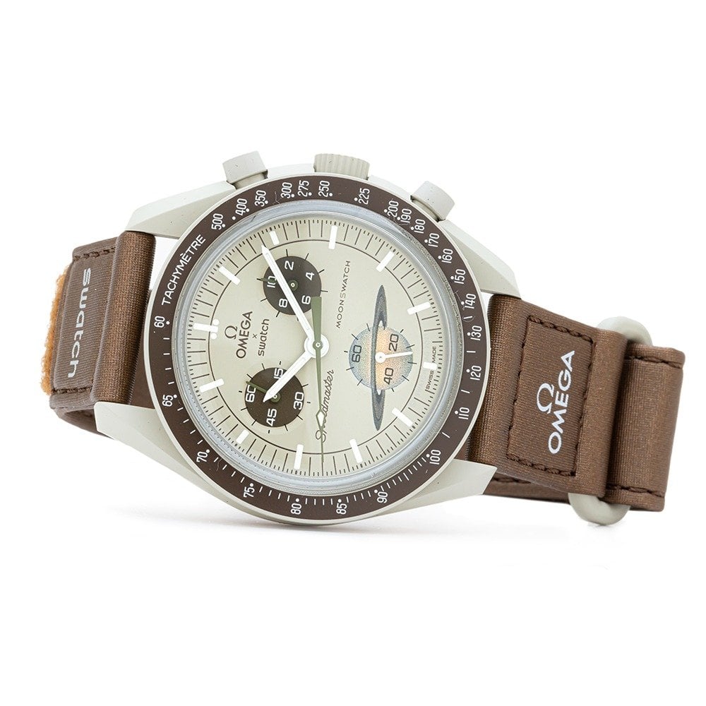 Swatch x Omega SO33T100 Bioceramic Moonswatch Mission to Saturn