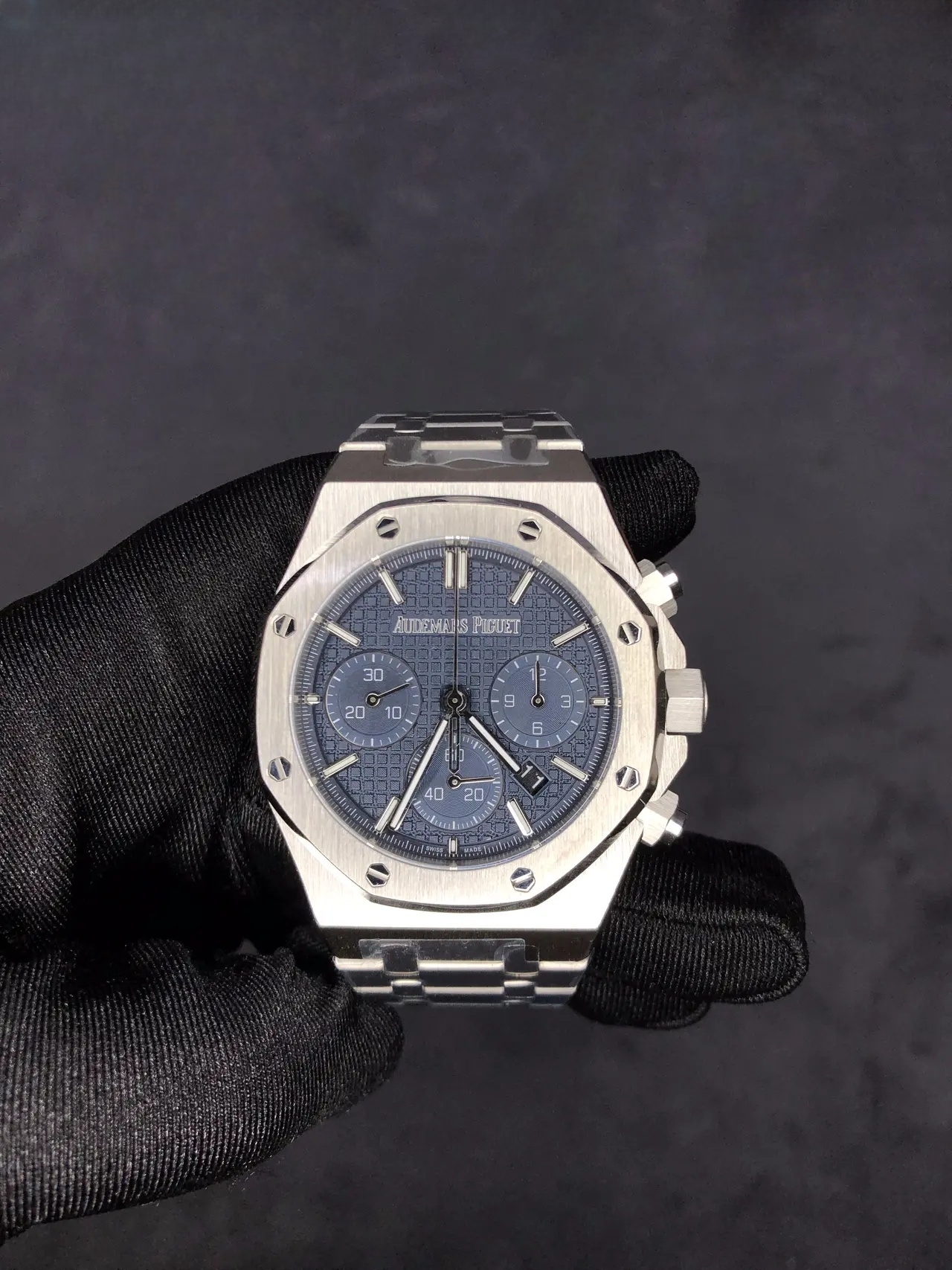 A&P ROYAL OAK “Night Blue Cloud 50” Dial CHRONOGRAPH 41mm