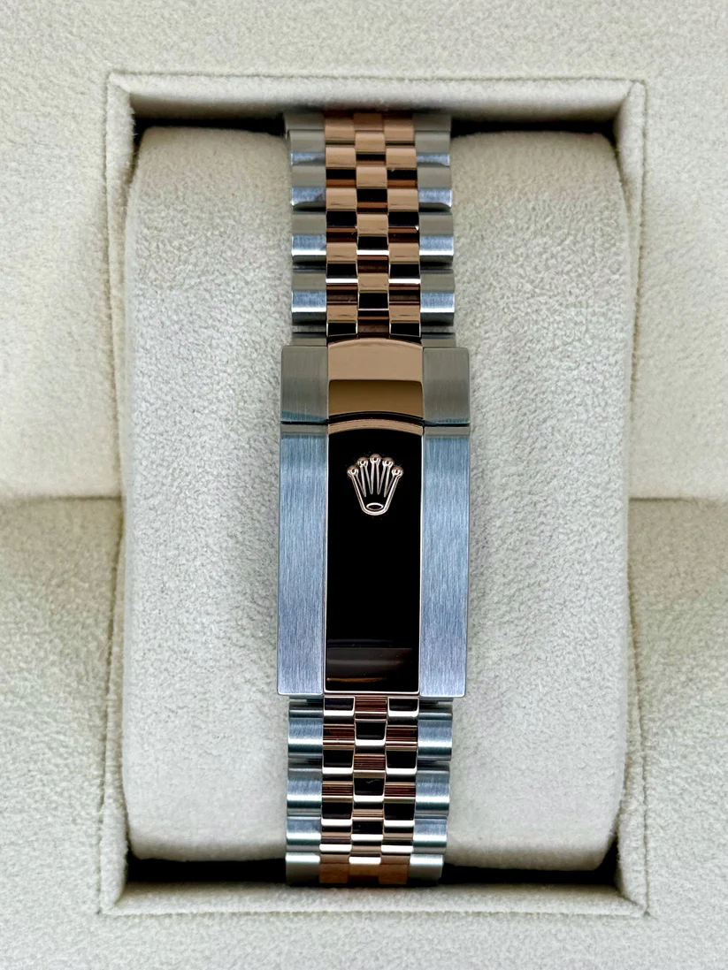 RLX Datejust 41mm 126331 Sundust Diamond Jubilee Steel and Everose Gold Watch