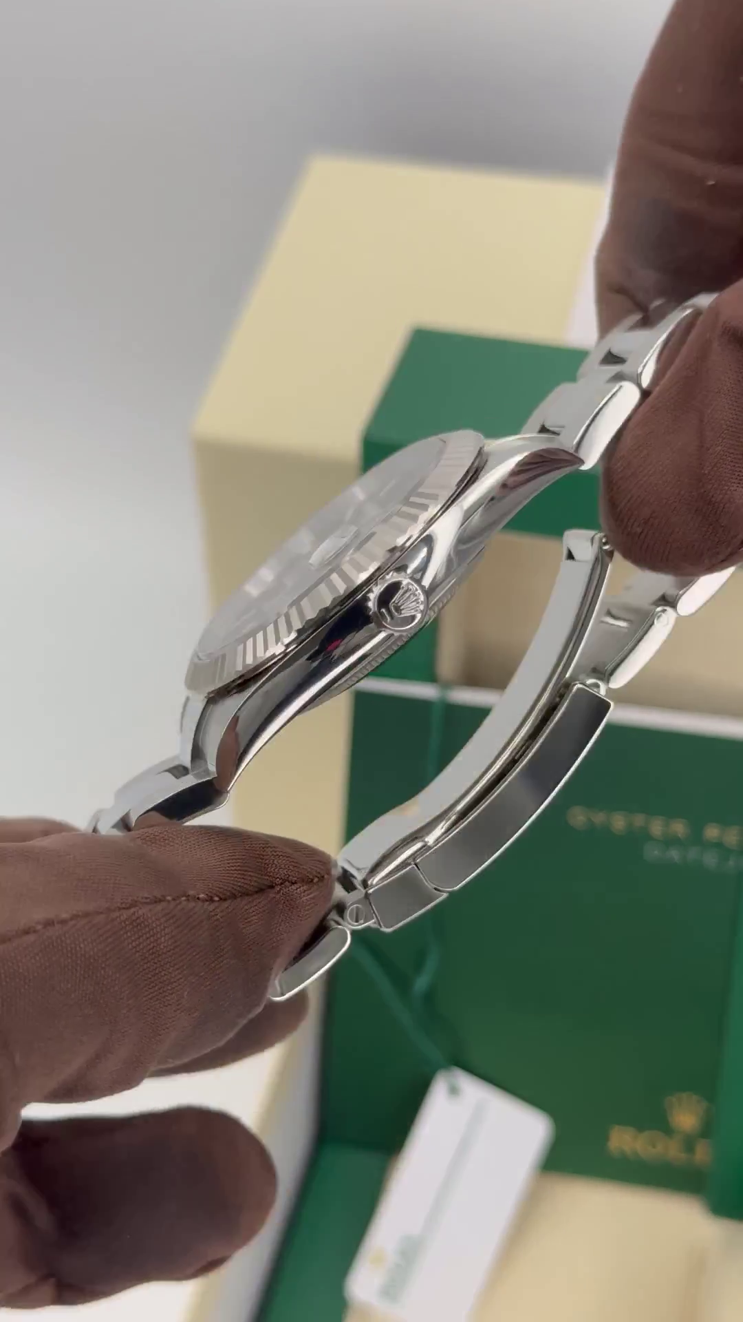 RLX  Datejust Black Index Jubilee 41mm Stainless Steel - 126334