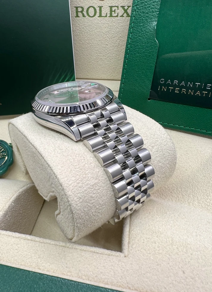 RLX  Datejust 36mm 126234 Pink Roman Dial Oyster Stainless Steel