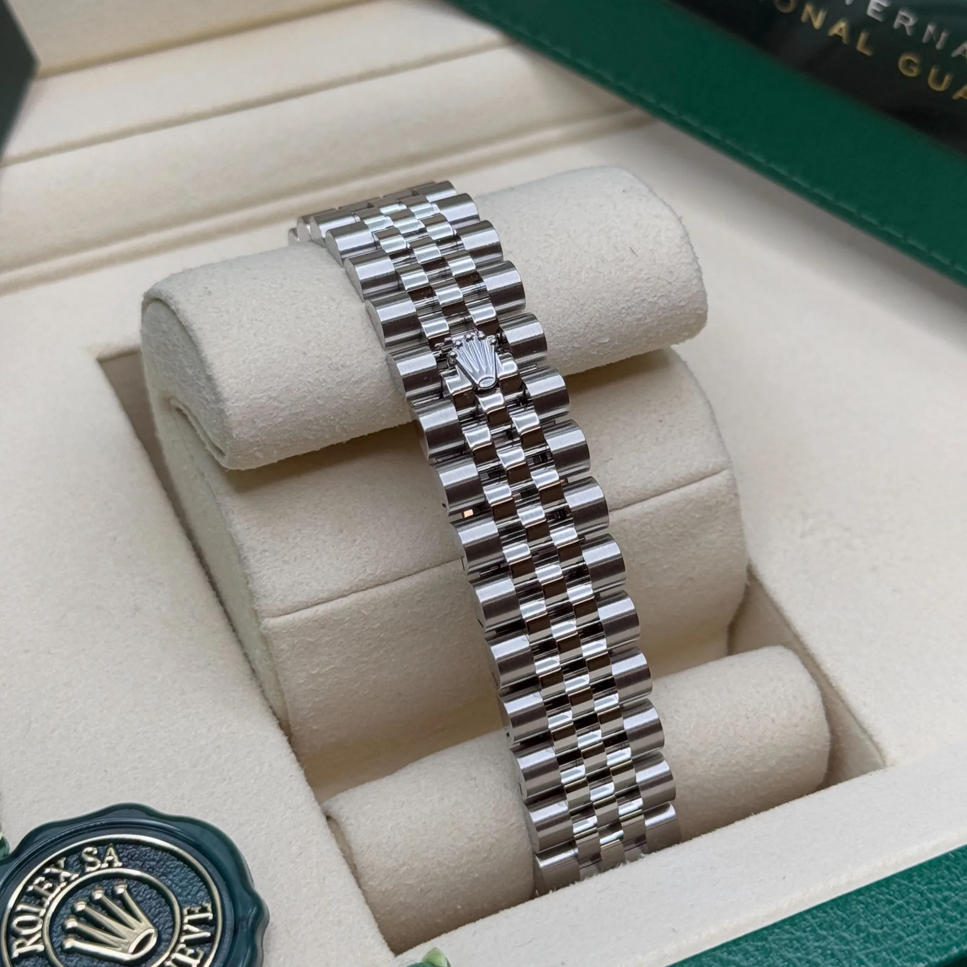 RLX Datejust m278344-0037/0038 Blue Floral Motif Dial 31mm Oyster