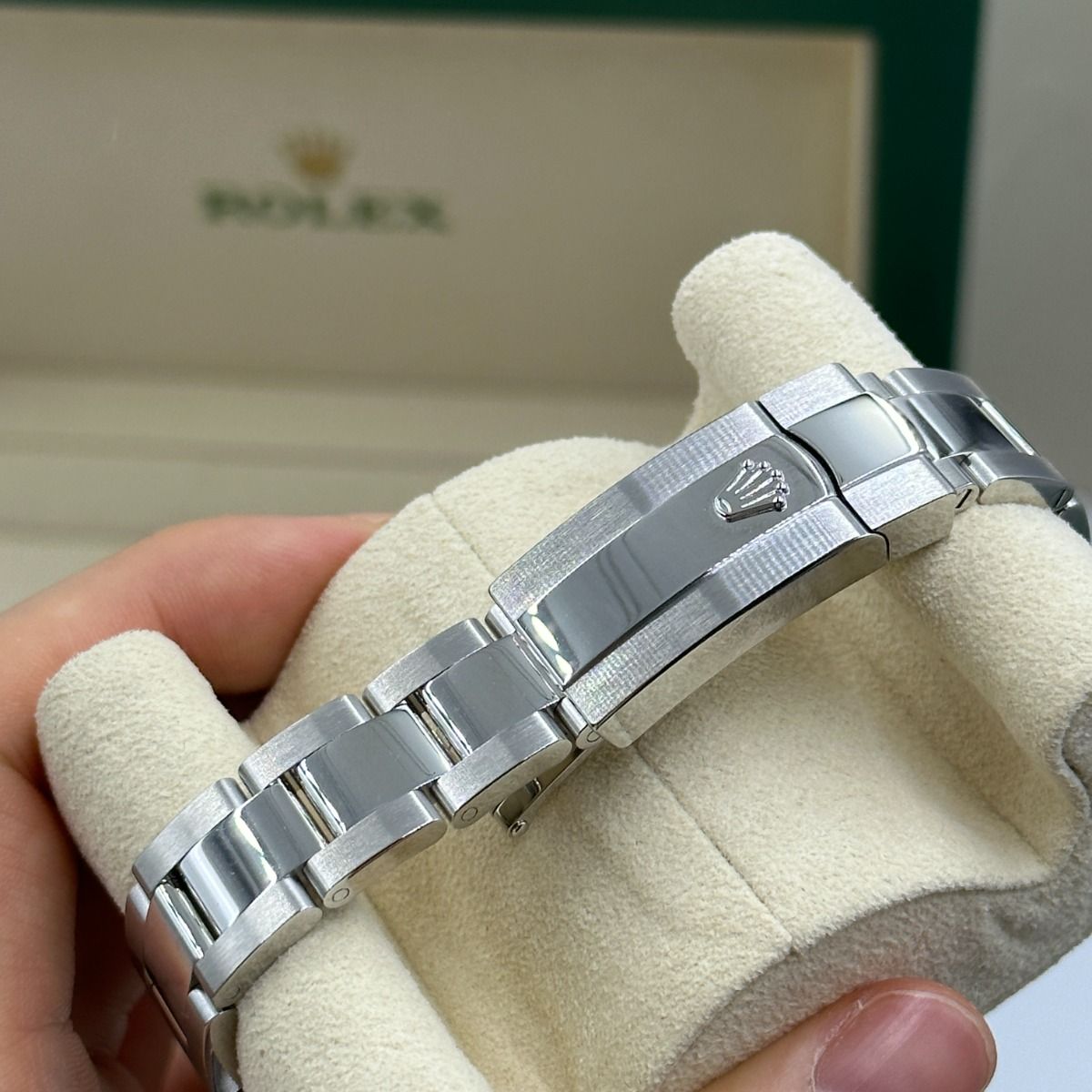 RLX Datejust m278384RBR-0033/0034 Silver 31mm Dial Oyster Watch