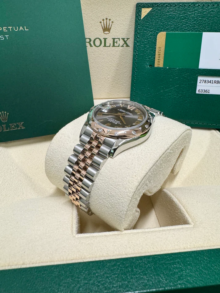 RLX Datejust m278341-0029/0030 Slate Dial 31mm Dial Oyster Bracelet