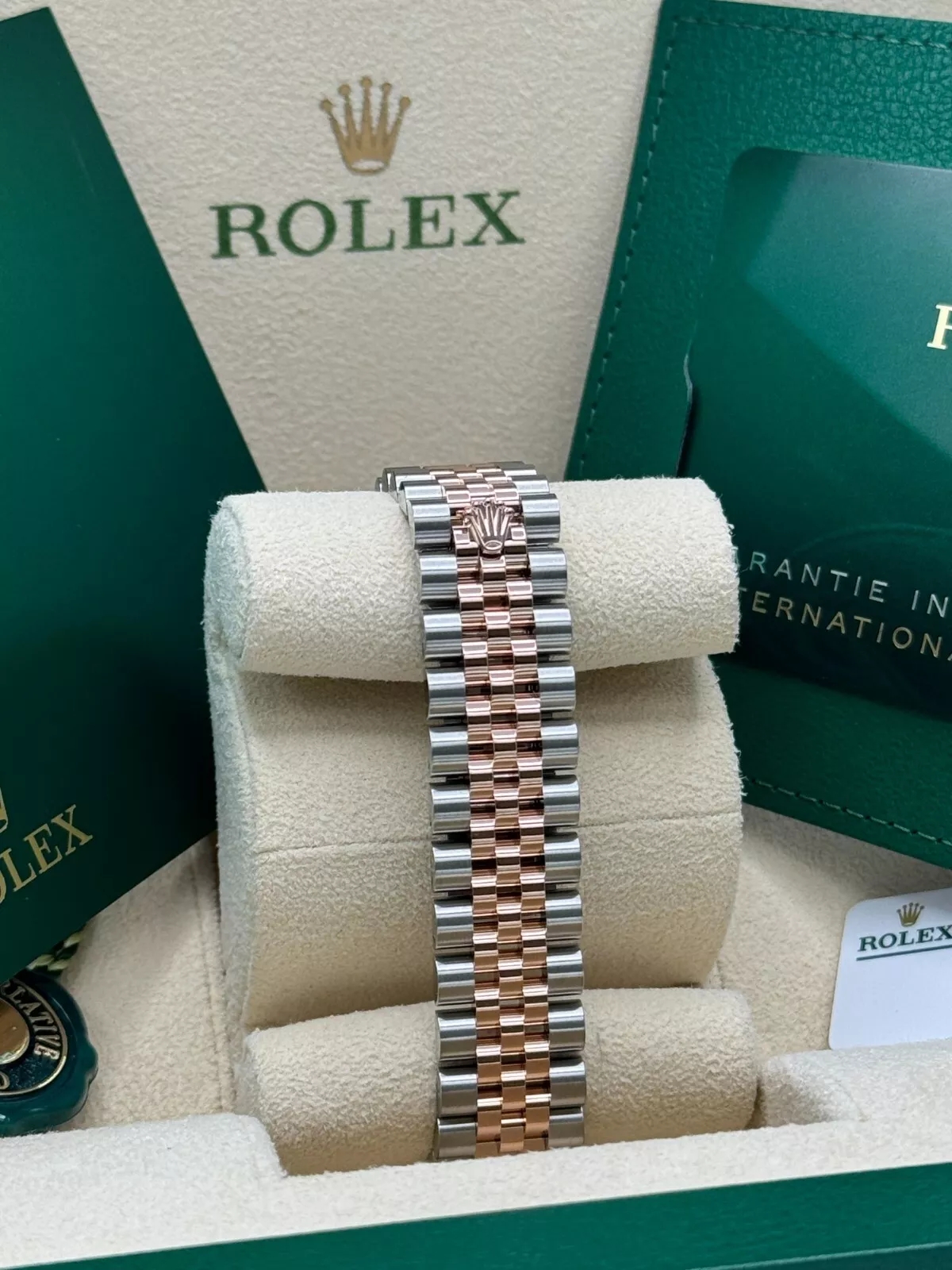 RLX Lady-Datejust 28mm 279171 Chocolate Diamond Oyster Stainless Steel and Rose Gold