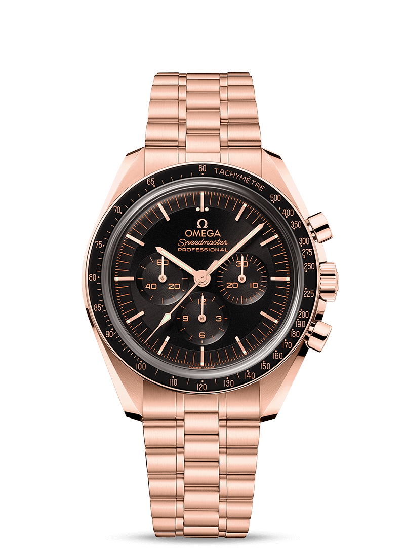 Omega Speedmaster Moonwatch Co-Axial Master Chronometer 42 MM SednaTM gold 310.30.42.50.01.001