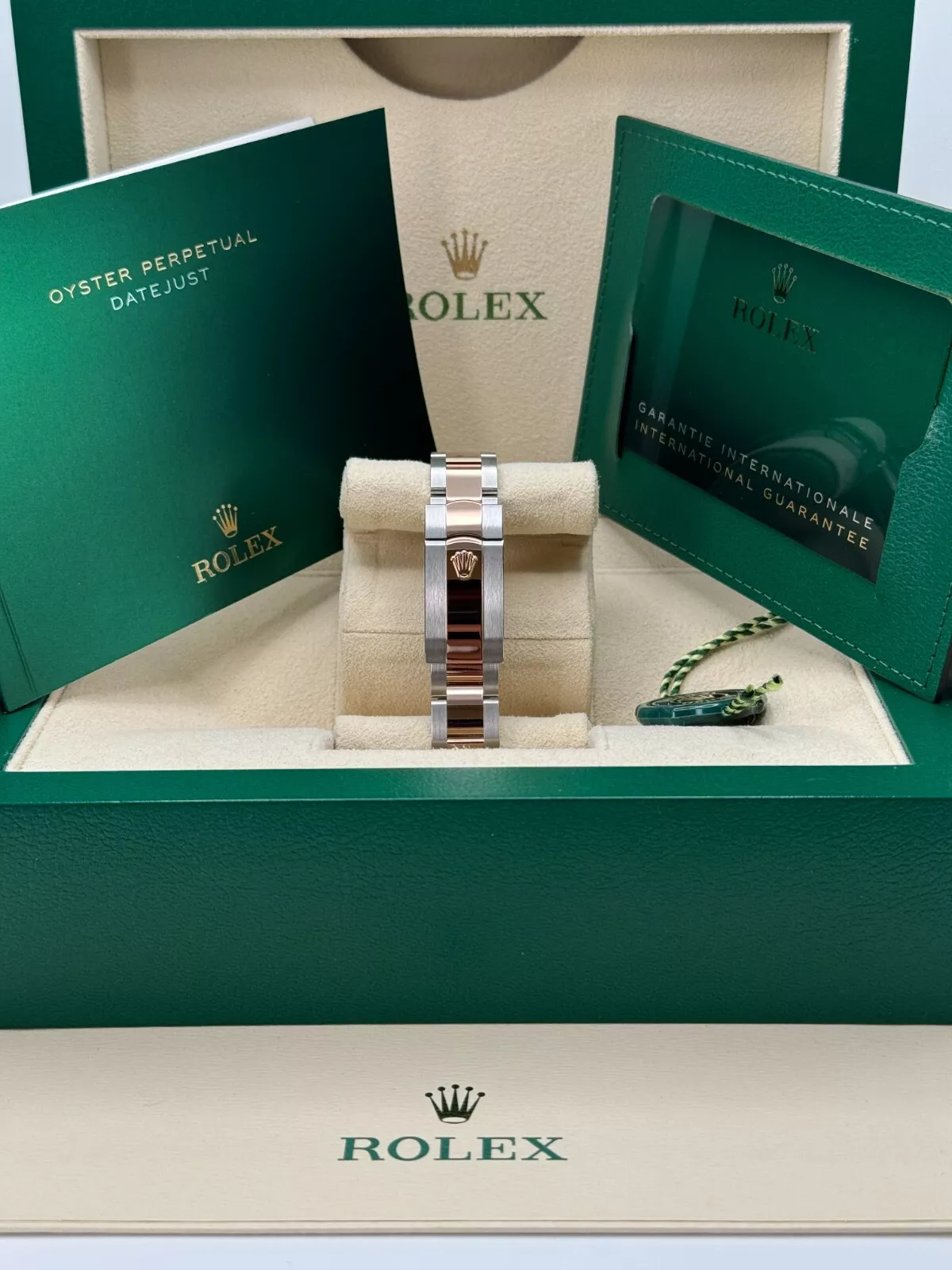 RLX Datejust m278271-0009/0010 Rose 31mm Dial Oyster Bracelet Watch