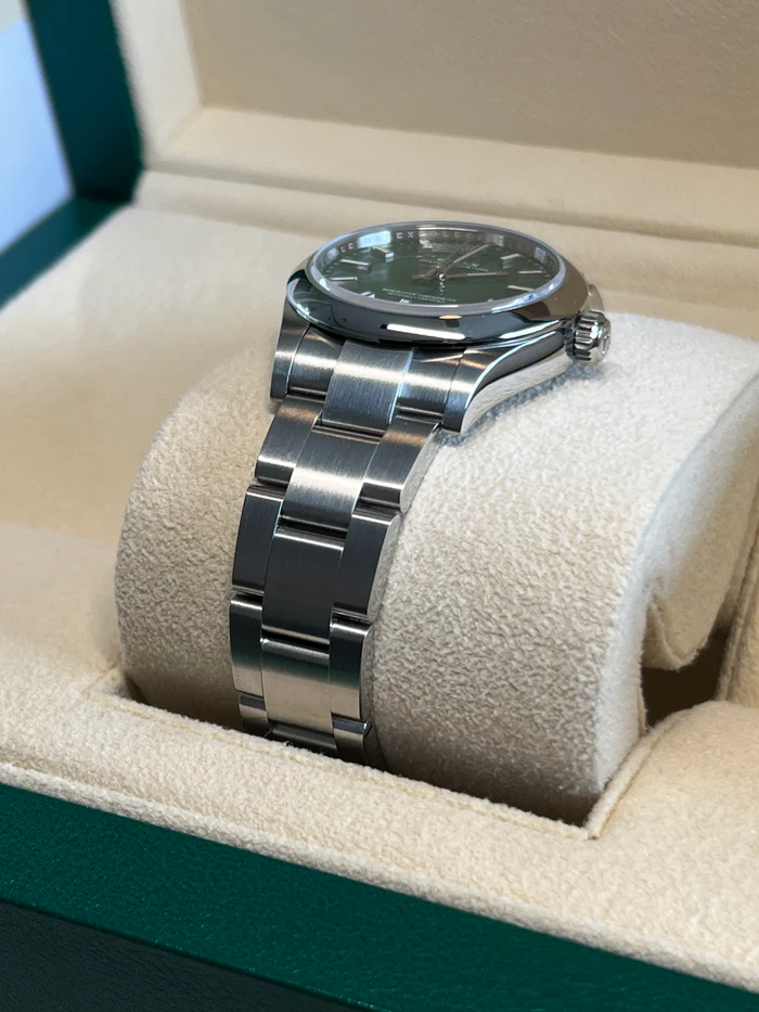 RLX Oyster Perpetual 31mm 277200-0006 Green Dial Oyster Bracelet Watch