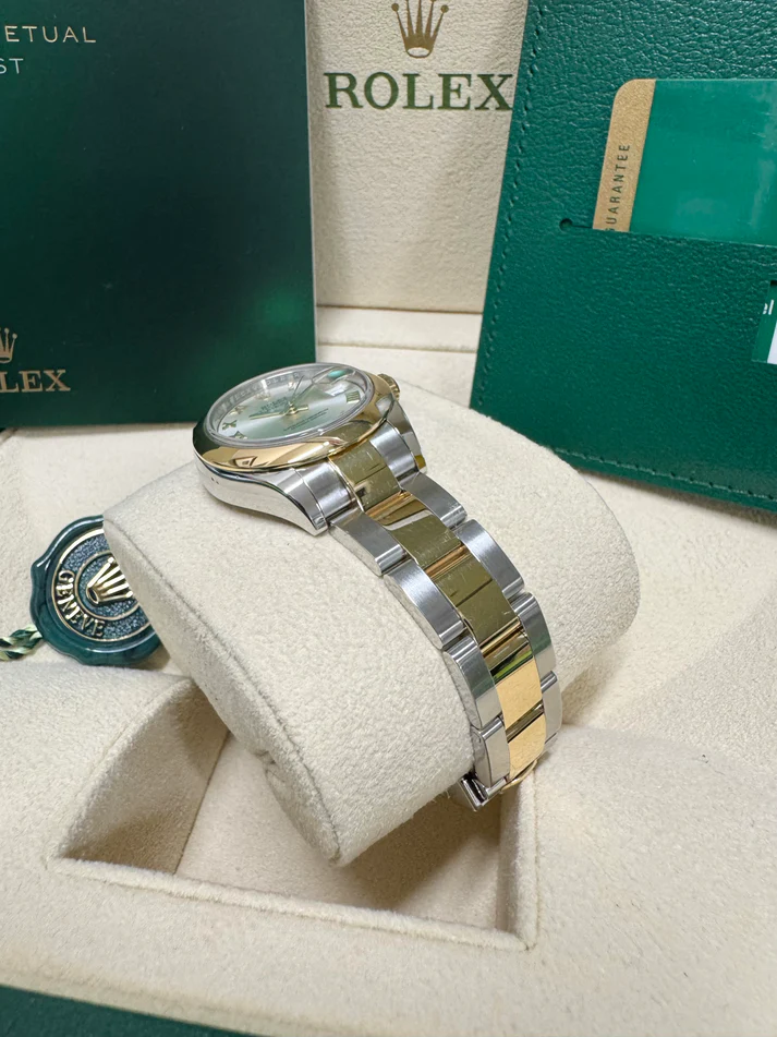 RLX Lady-Datejust 28mm  279163 Silver Roman Dial Oyster Bracelet