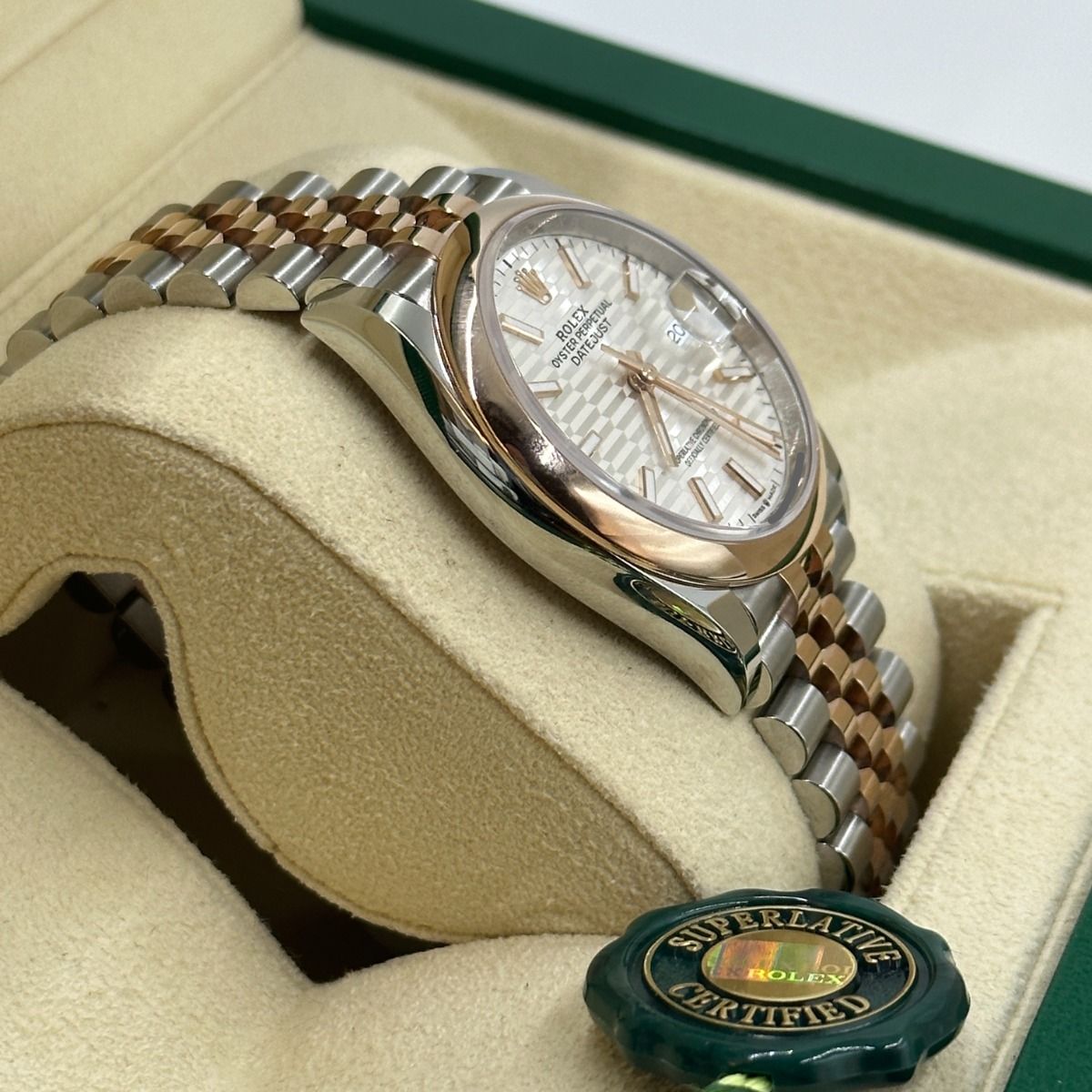 RLX  Datejust 36mm 126201 Silver Dial Oyster Bracelet Watch