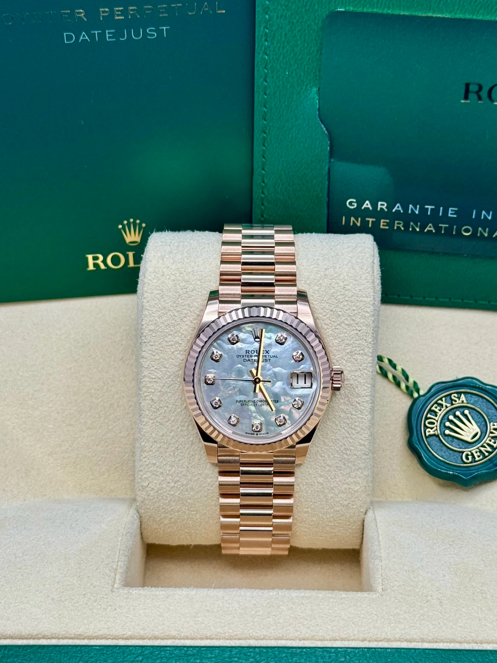 RLX Datejust m278275-0009 Mother-of-Pearl 31mm Dial