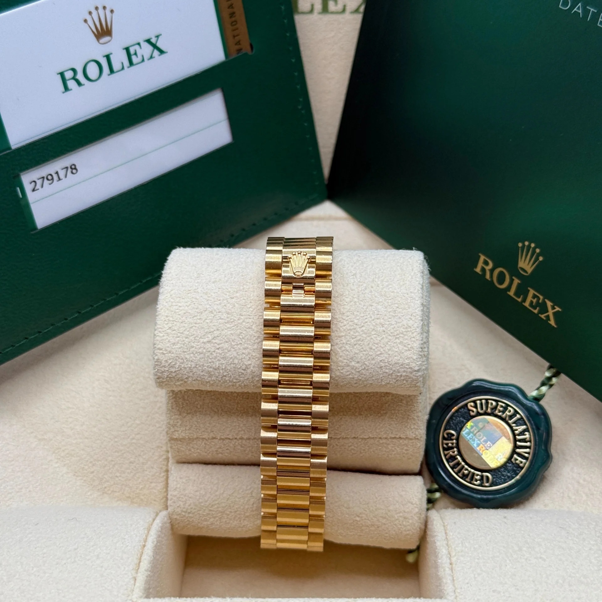 RLX Lady-Datejust 28mm 279178 White Dial