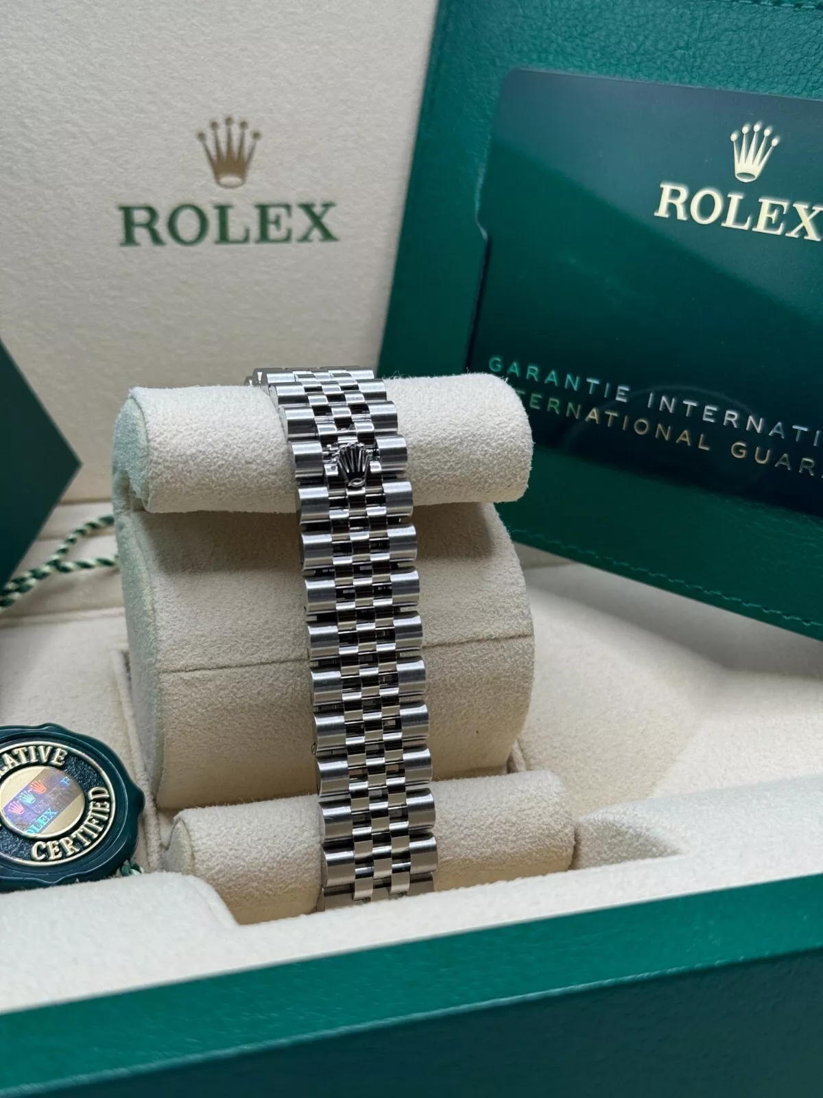 RLX Lady-Datejust 28mm 279384RBR Pink Dial Oyster Bracelet