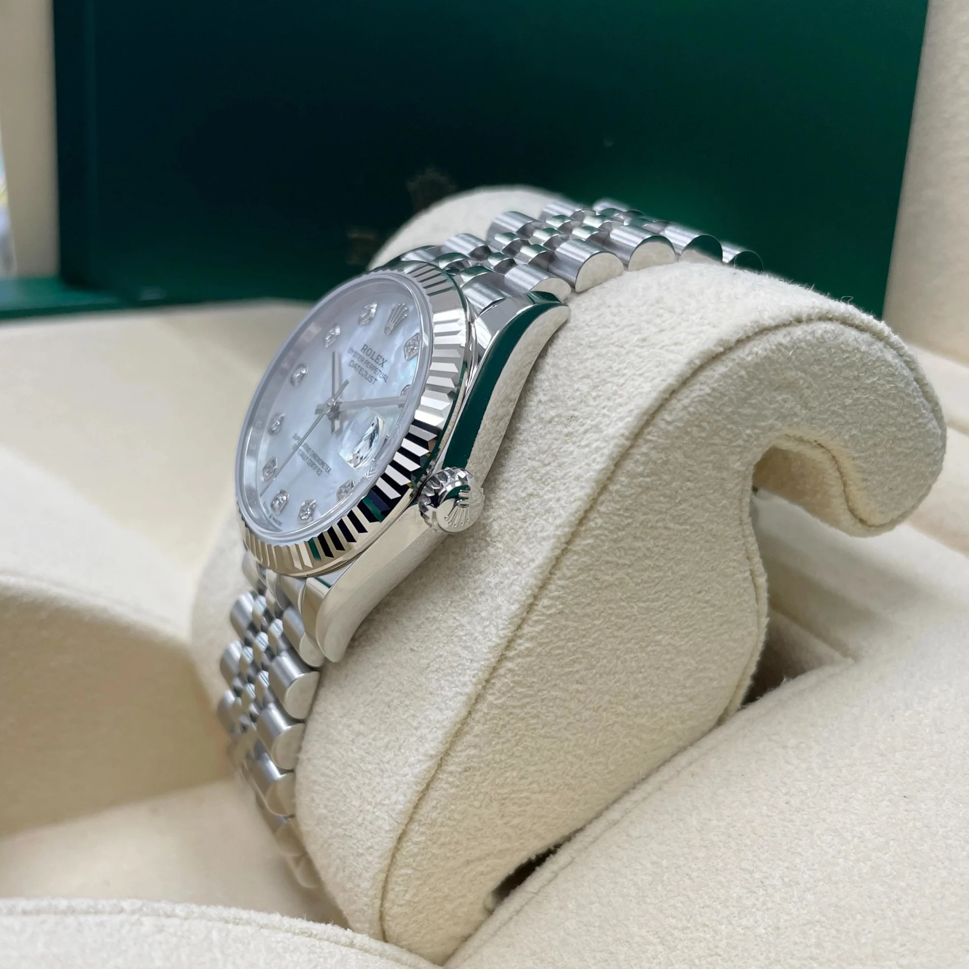 RLX Datejust m278274-0005/0006 31mm Mother-of-Pearl 31mm Dial Oyster Watch