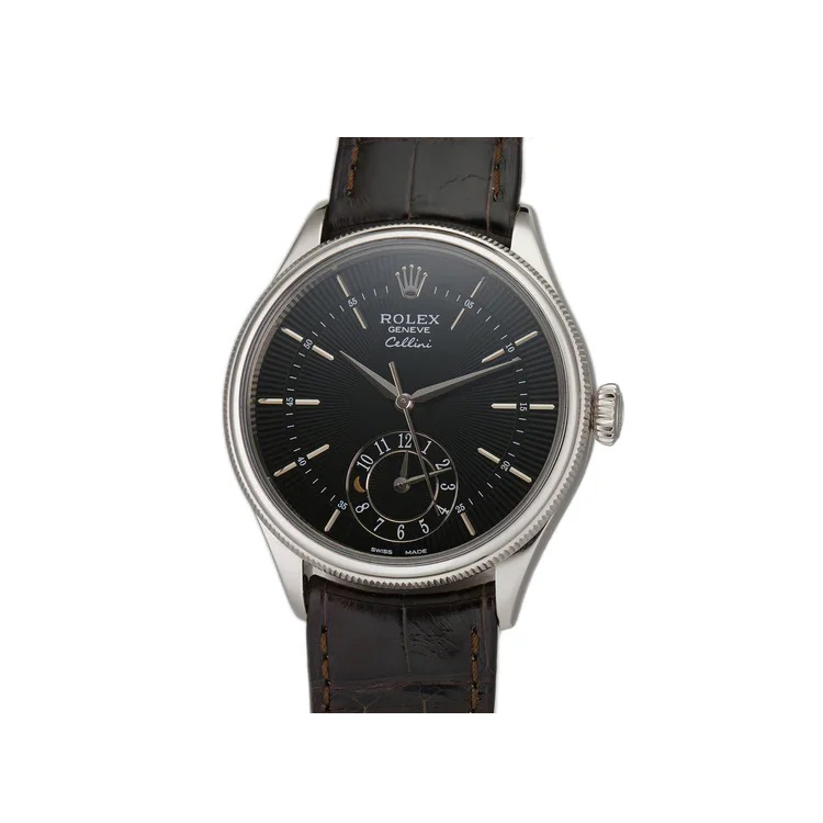 RCellini Dual Time Solid 18k White Gold Men's Watch 50529-0010