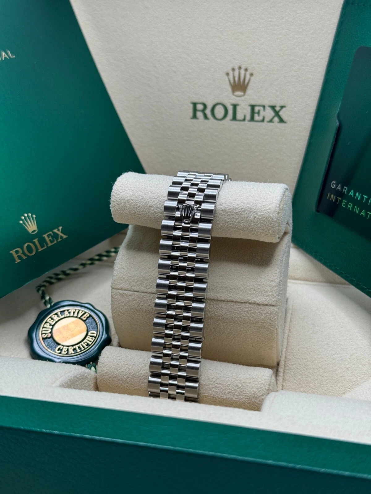 RLX Lady-Datejust 28mm 279384RBR Pink Dial Oyster Bracelet