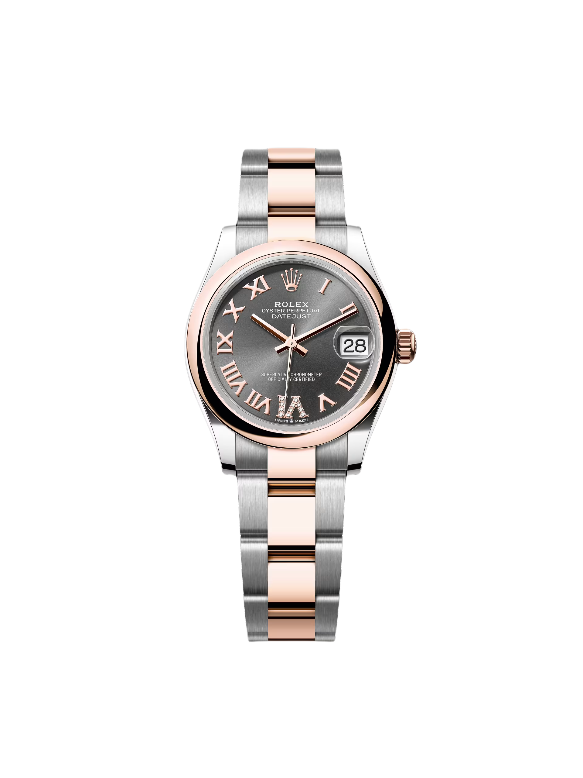 RLX Datejust m278241-0029/0030 Slate 31mm Dial Oyster Bracelet Watch