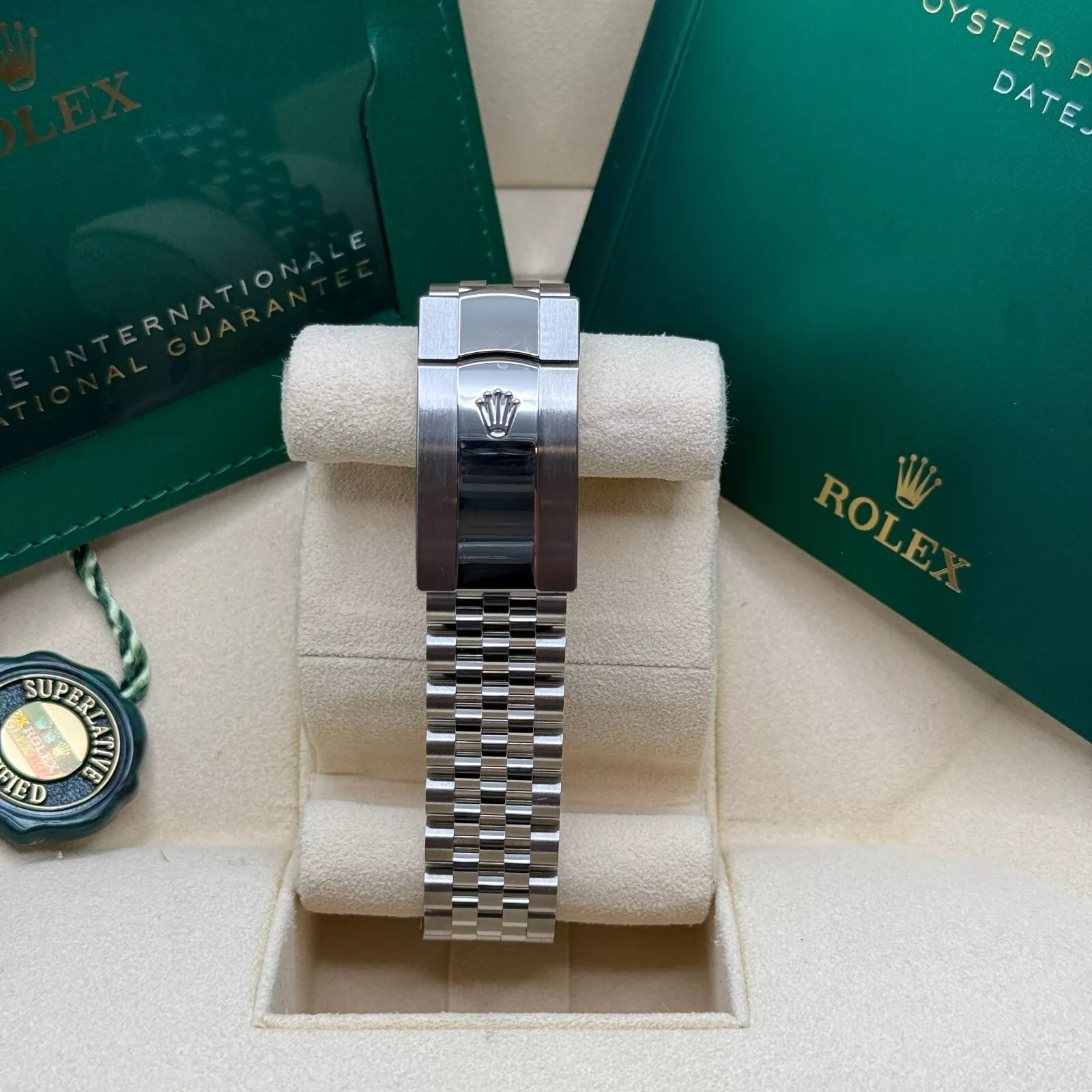 RLX  Datejust 41mm 126334 Slate Diamond Jubilee Stainless Steel