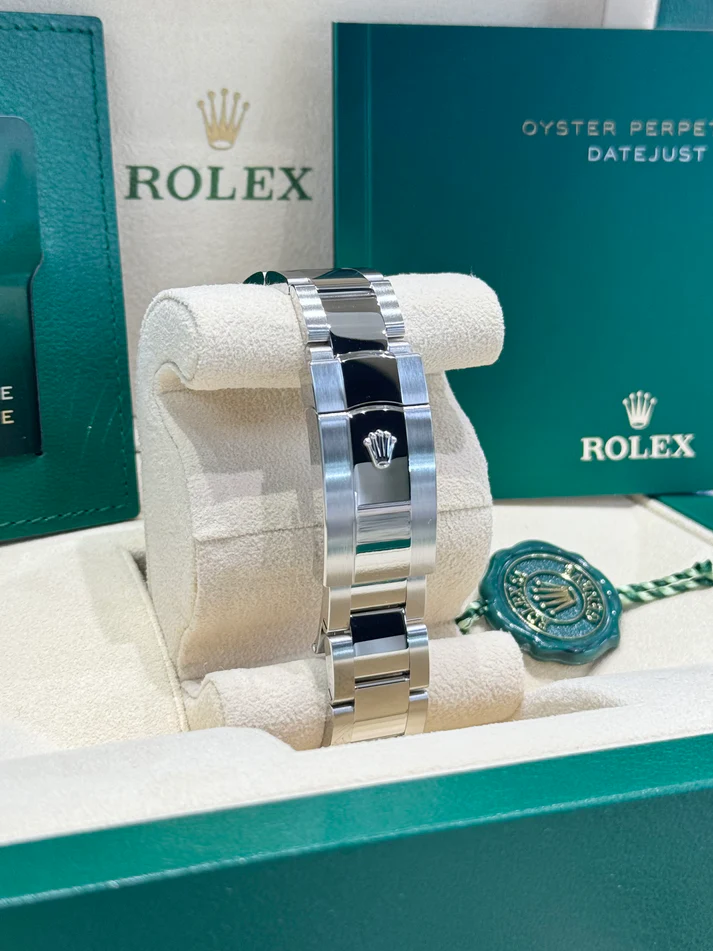 RLX  Datejust 36mm 126234 White Roman Dial Oyster Stainless Steel Mens