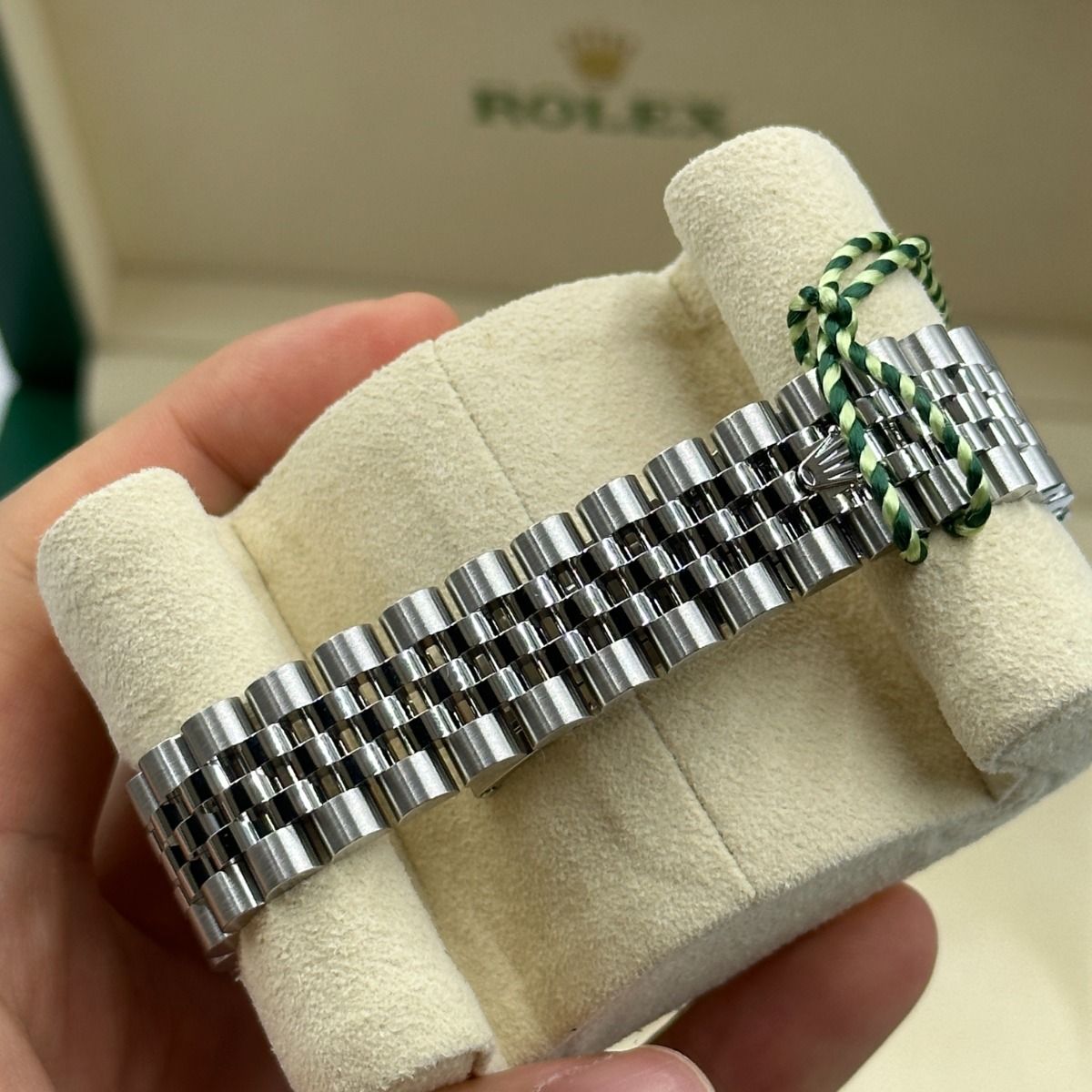 RLX Datejust m278384RBR-0033/0034 Silver 31mm Dial Oyster Watch