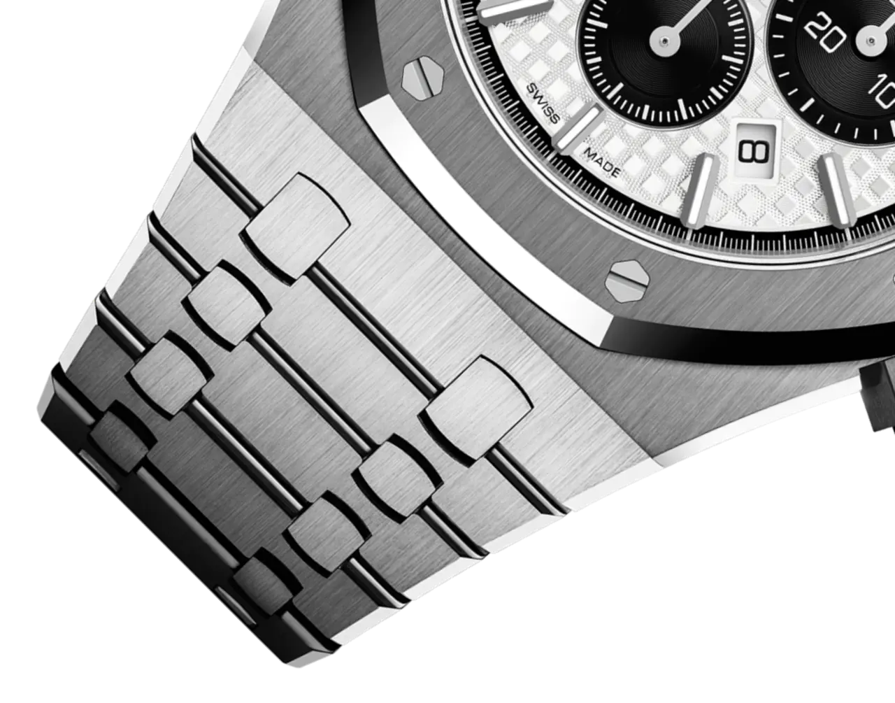 A&P ROYAL OAK PANDA White Dial CHRONOGRAPH 41mm