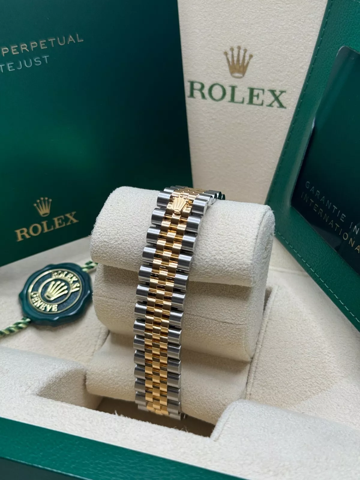 RLX Datejust m278243-0031/0032 31mm Green Dial watch