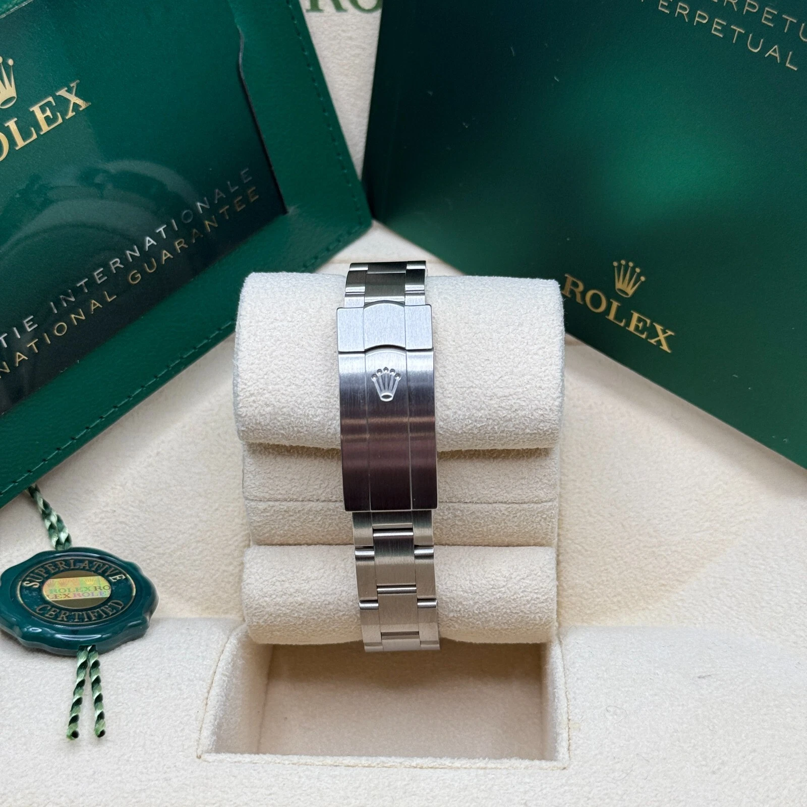 RLX Oyster Perpetual 28mm 276200-0009 Pink Dial Oyster Stainless Steel Bracelet