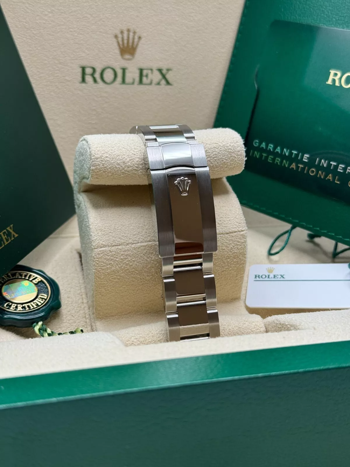 RLX  Datejust 41mm  White Index Oyster Stainless Steel Men’s Watch - 126334