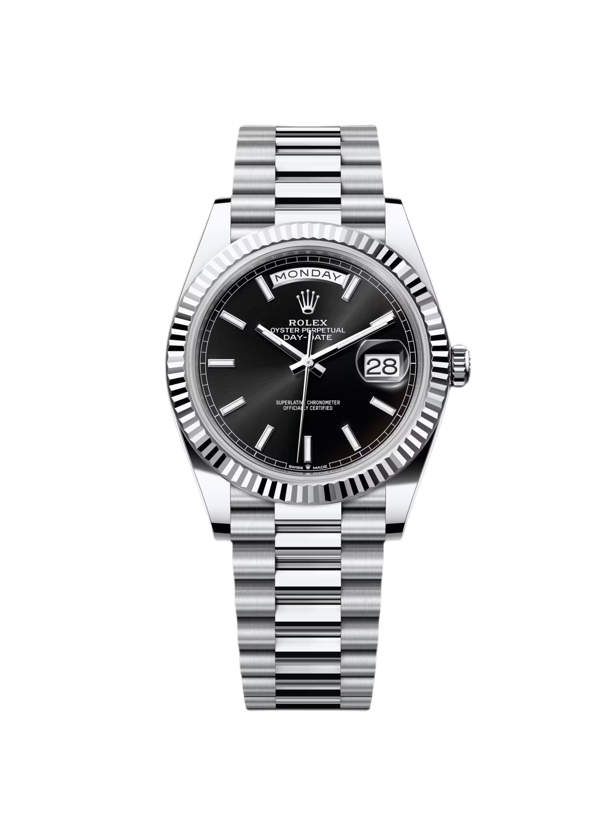 RLX  Day-Date 40mm 228236-0003 Black Dial