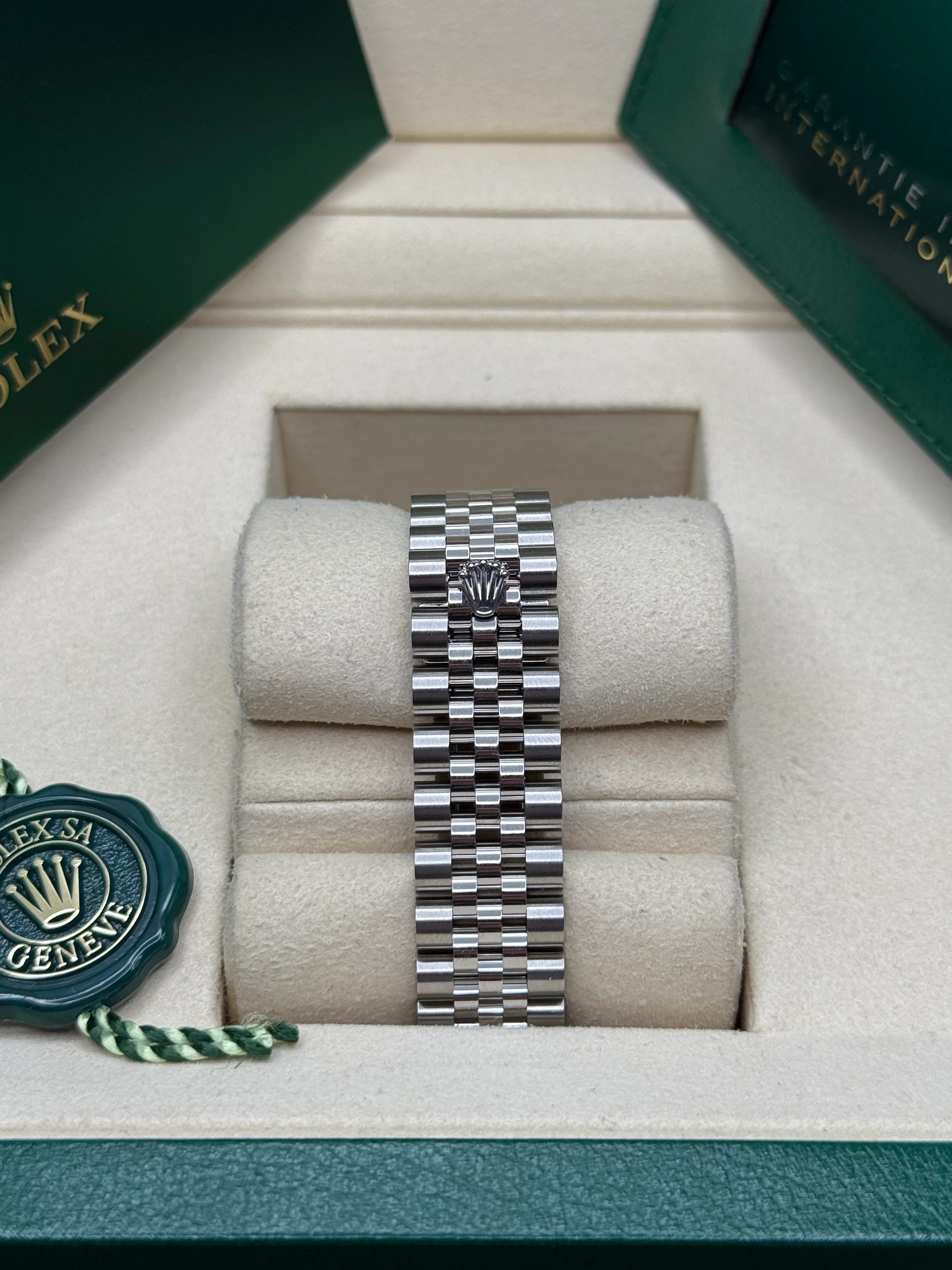 RLX Datejust m278384RBR-0035/0036 Pink 31mm Dial Oyster Watch