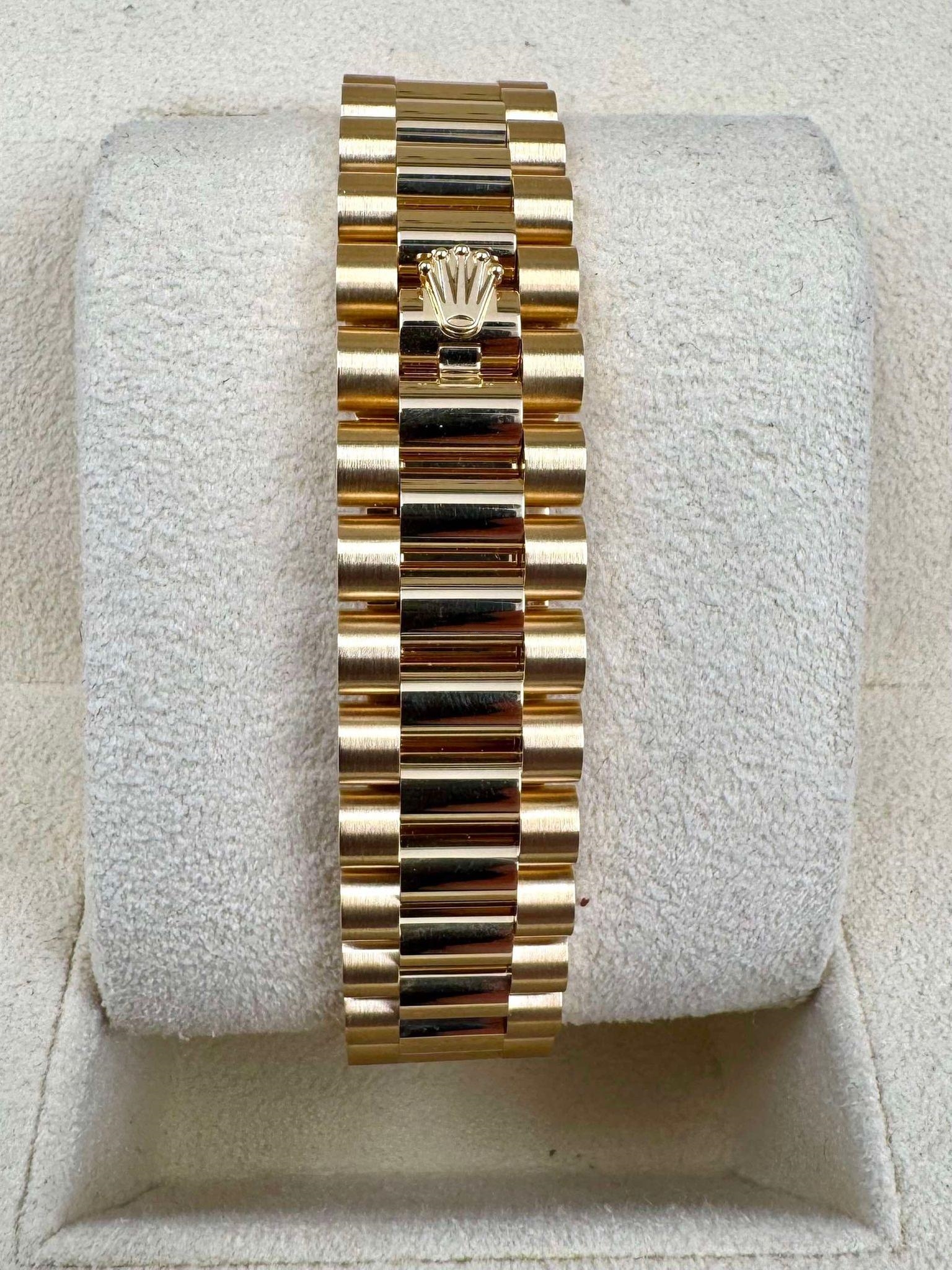 RLX Datejust m278278-0030 Olive Green 31mm Dial President Bracelet Watch