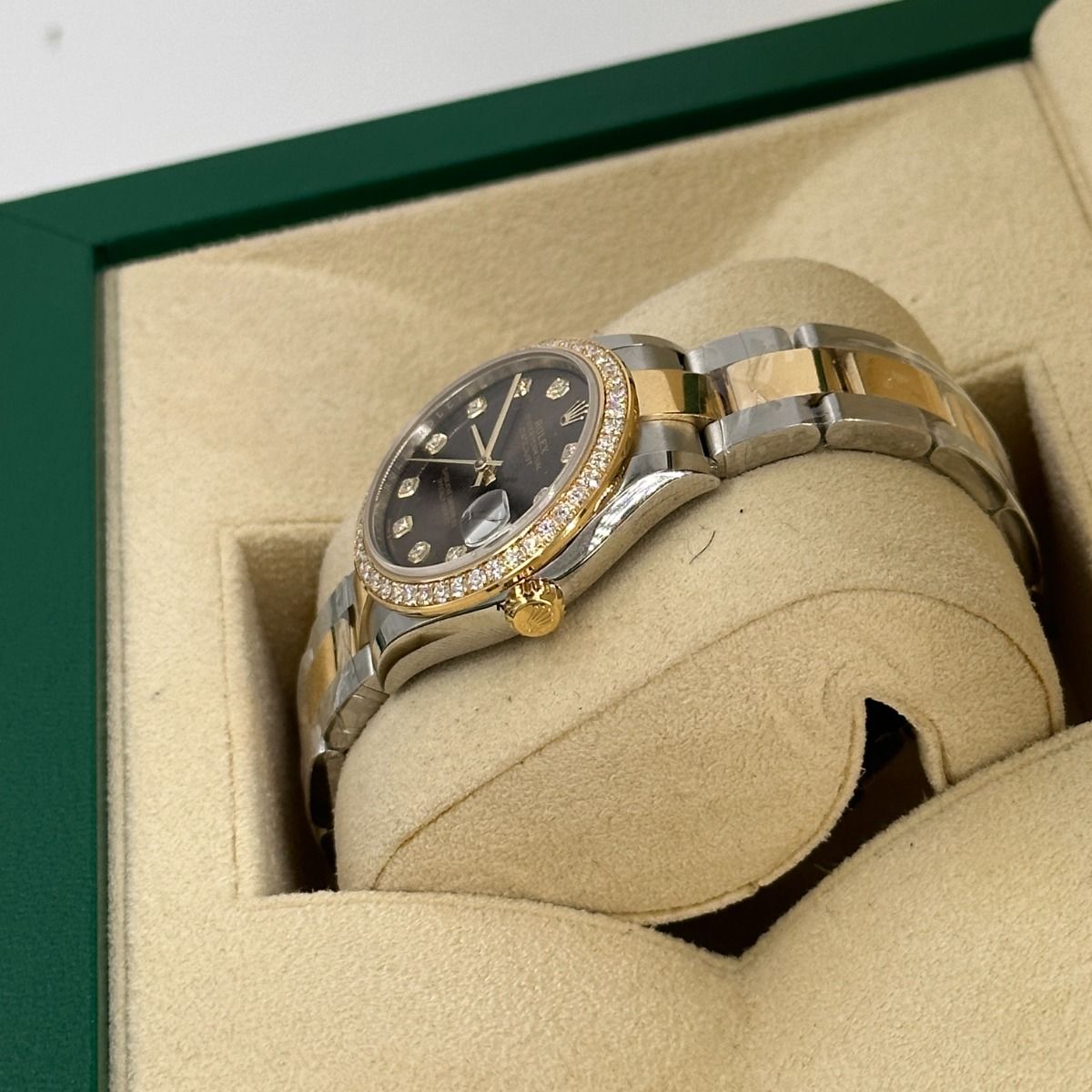 RLX Datejust m278383RBR-0021/0022 31mm Dark Grey Dial Oyster Bracelet