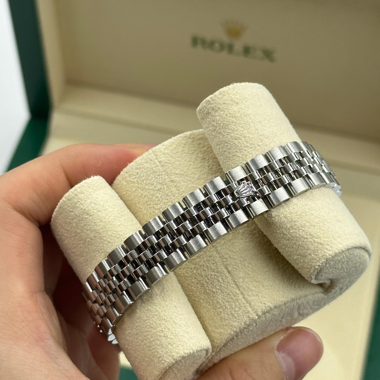 RLX Lady-Datejust 28mm 279174 Dark Grey Dial Oyster Bracelet