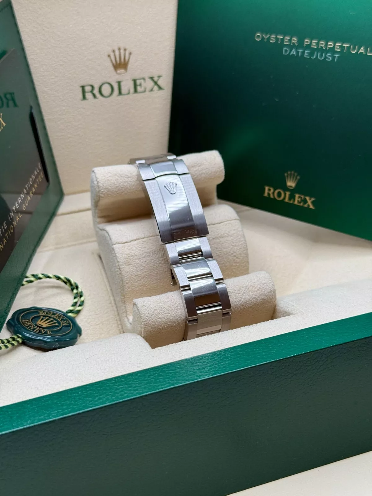 RLX  Datejust 41mm 126334 Blue Diamond Oyster Stainless Steel Mens Watch