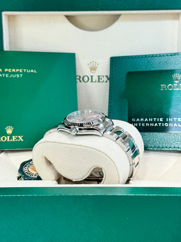 RLX Datejust m278274-0019/0020 Pink 31mm Dial Oyster Watch