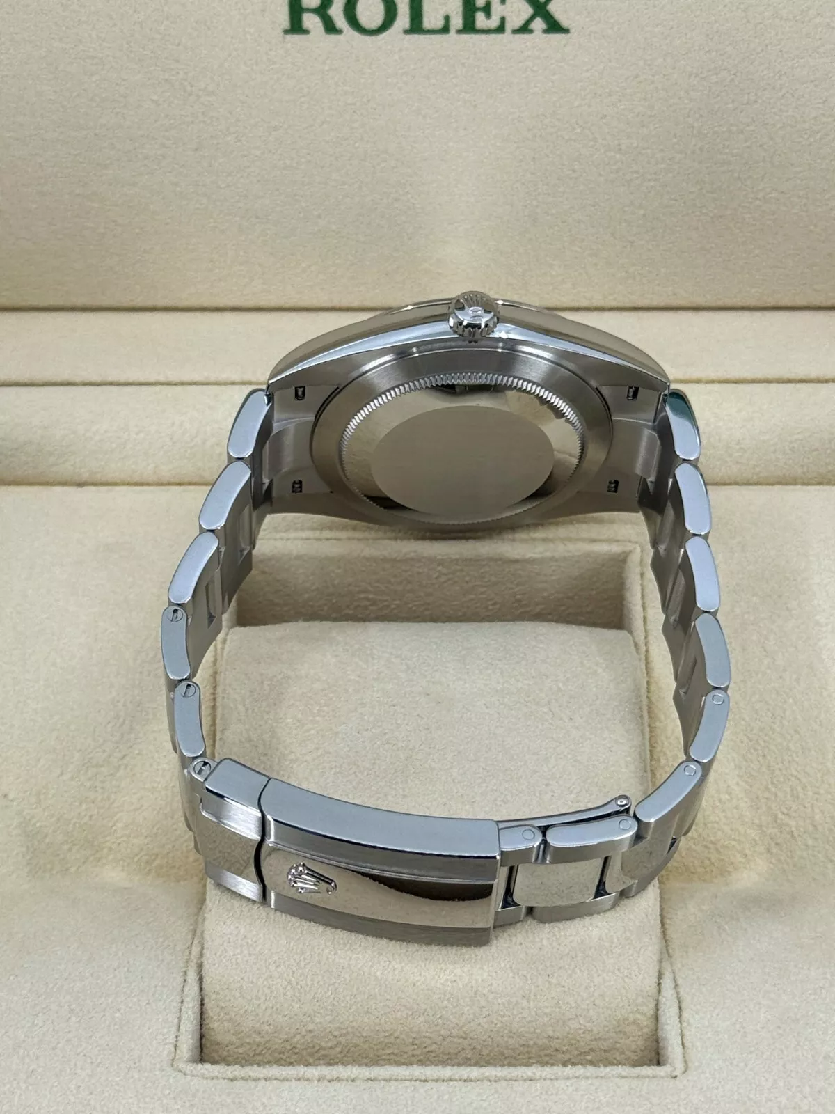 RLX Datejust 41mm 126300 Blue Index Jubilee Stainless Steel Men’s Watch