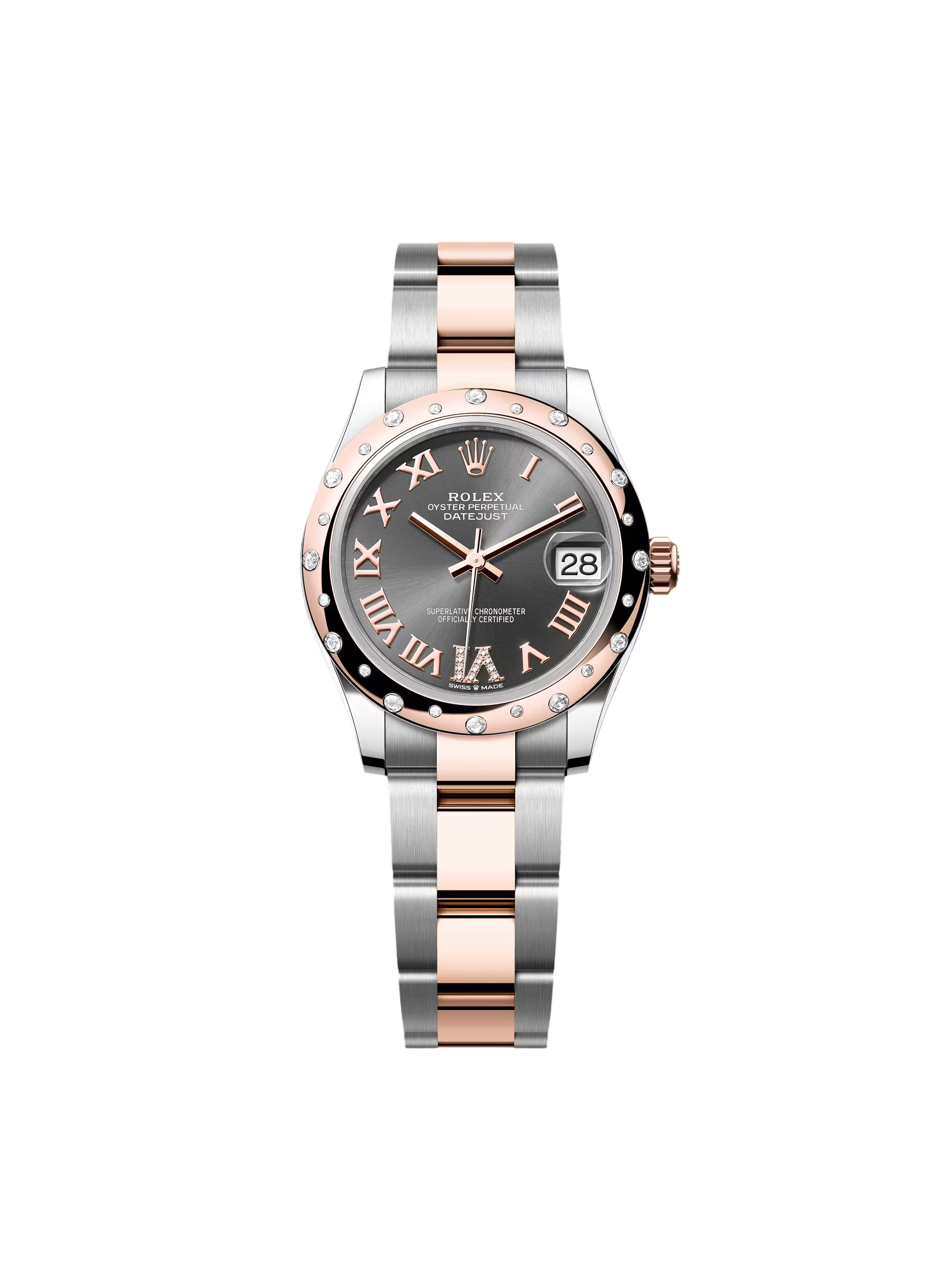 RLX Datejust m278341-0029/0030 Slate Dial 31mm Dial Oyster Bracelet