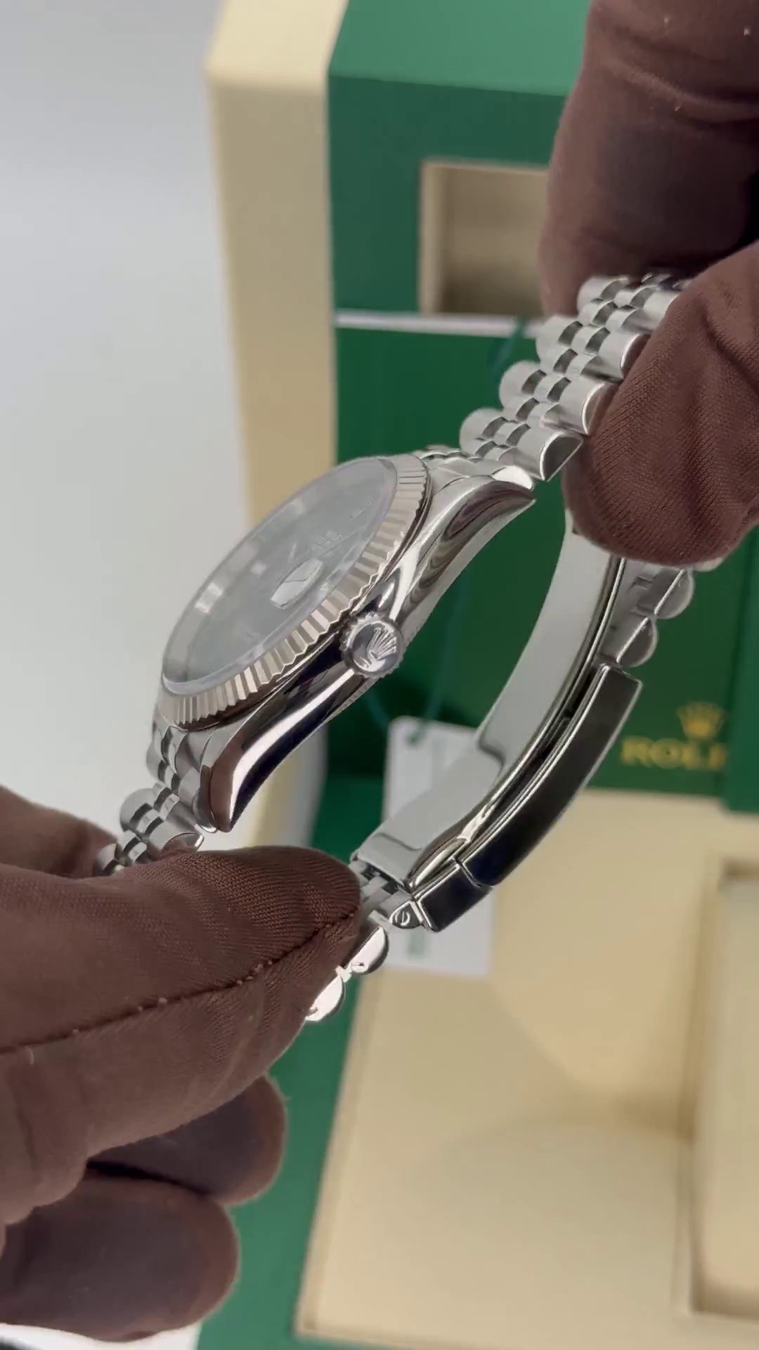 RLX  Datejust 36mm 126234 Datejust Slate Roman Dial Jubilee Watch